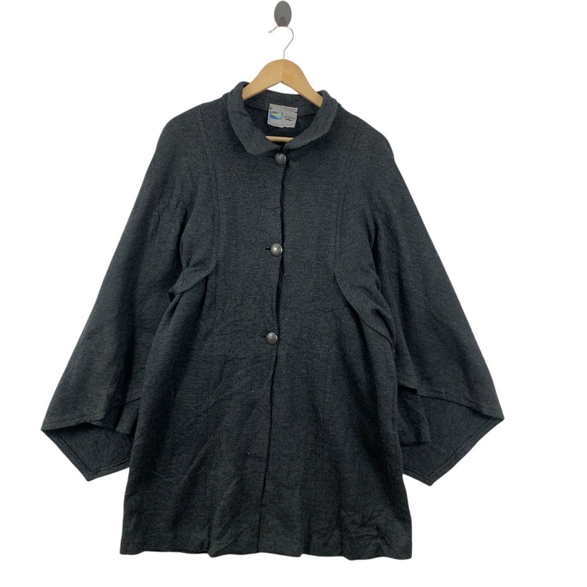 Vintage Vintage LINDA MAGLIERIA Made In Italy Minimalist Robe Trench Size M / US 6-8 / IT 42-44 - 4 Thumbnail