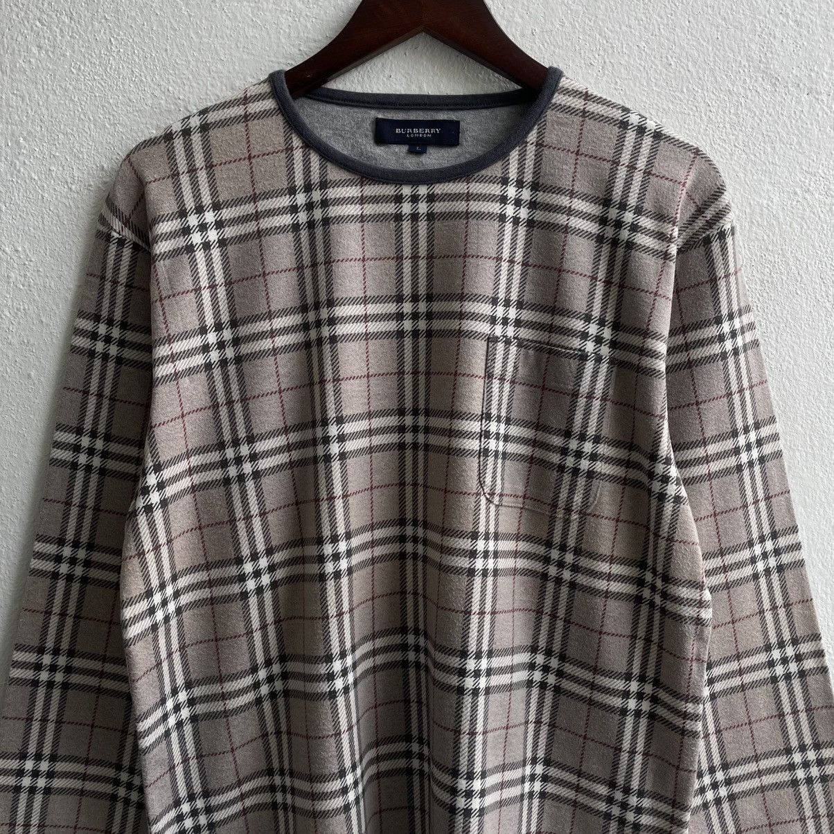 Burberry Burberry London "Nova Check Plaid Pattern" Longsleeve Shirts Size US L / EU 52-54 / 3 - 3 Thumbnail