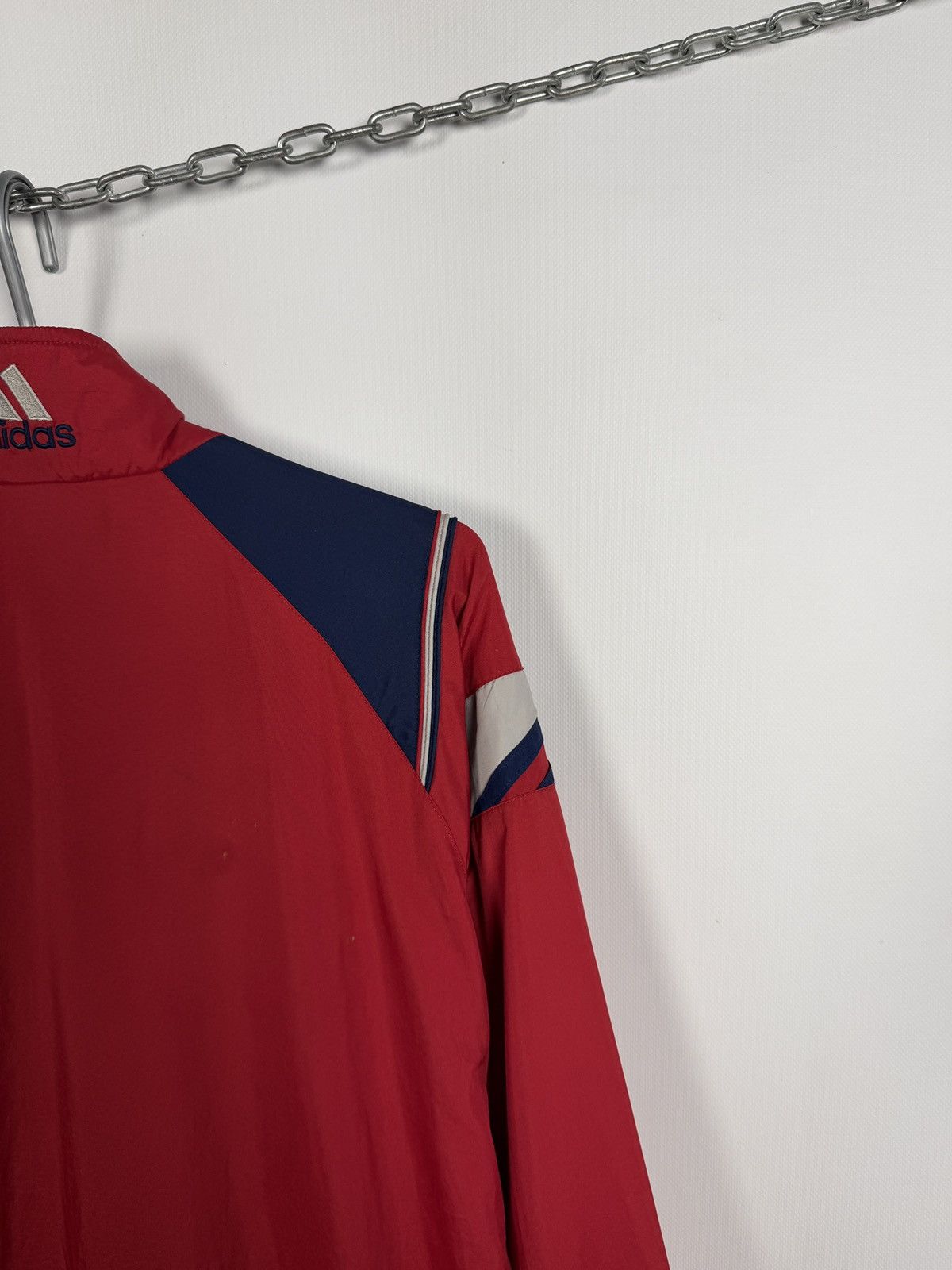 Adidas Men’s Adidas Vintage Full Zip Track Jacket Retro 90s Size L Size US L / EU 52-54 / 3 - 13 Thumbnail