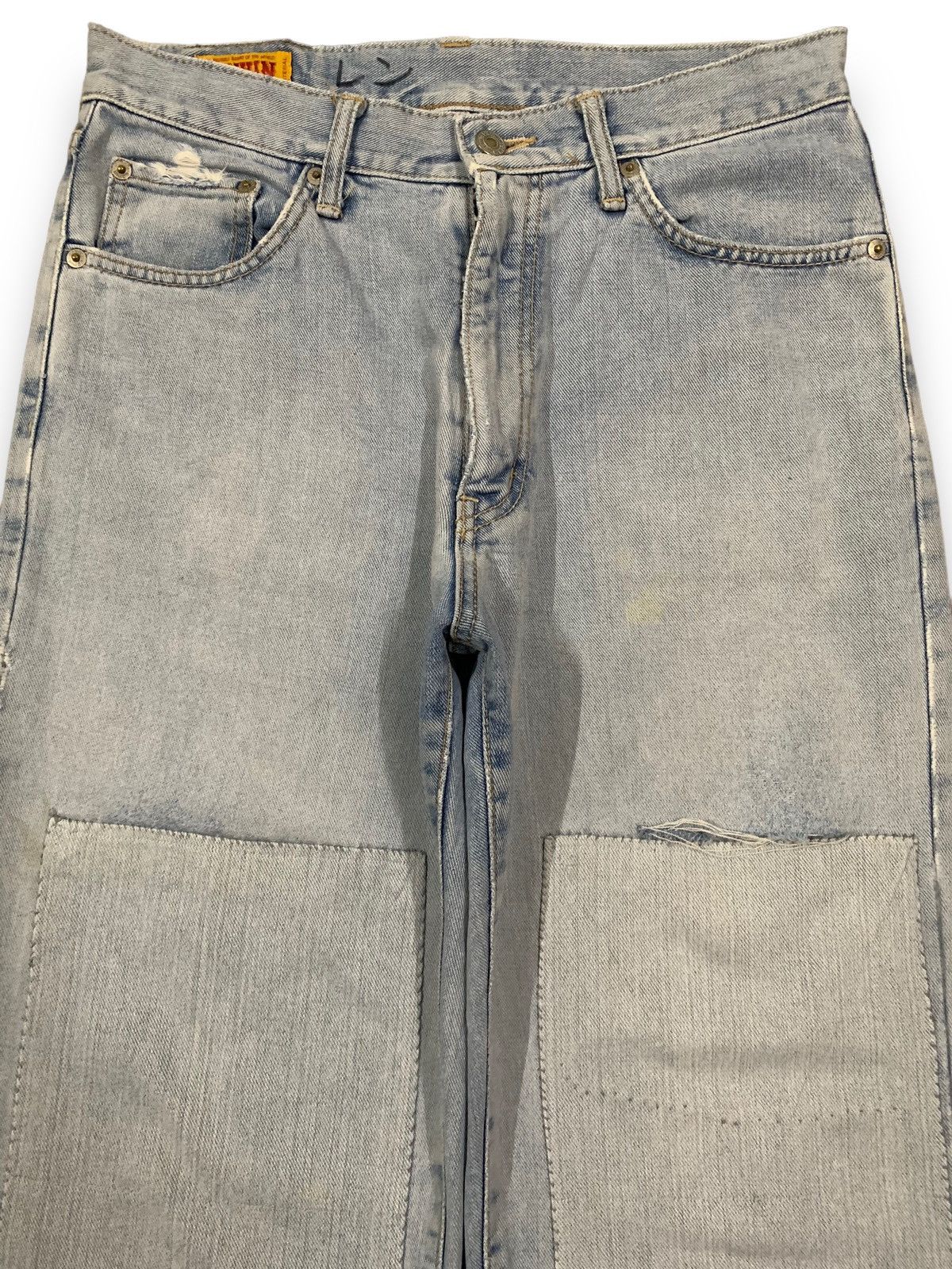 Edwin Vintage Y2K Edwin Double Knee Baggy Distressed Jeans Size US 30 / EU 46 - 3 Thumbnail