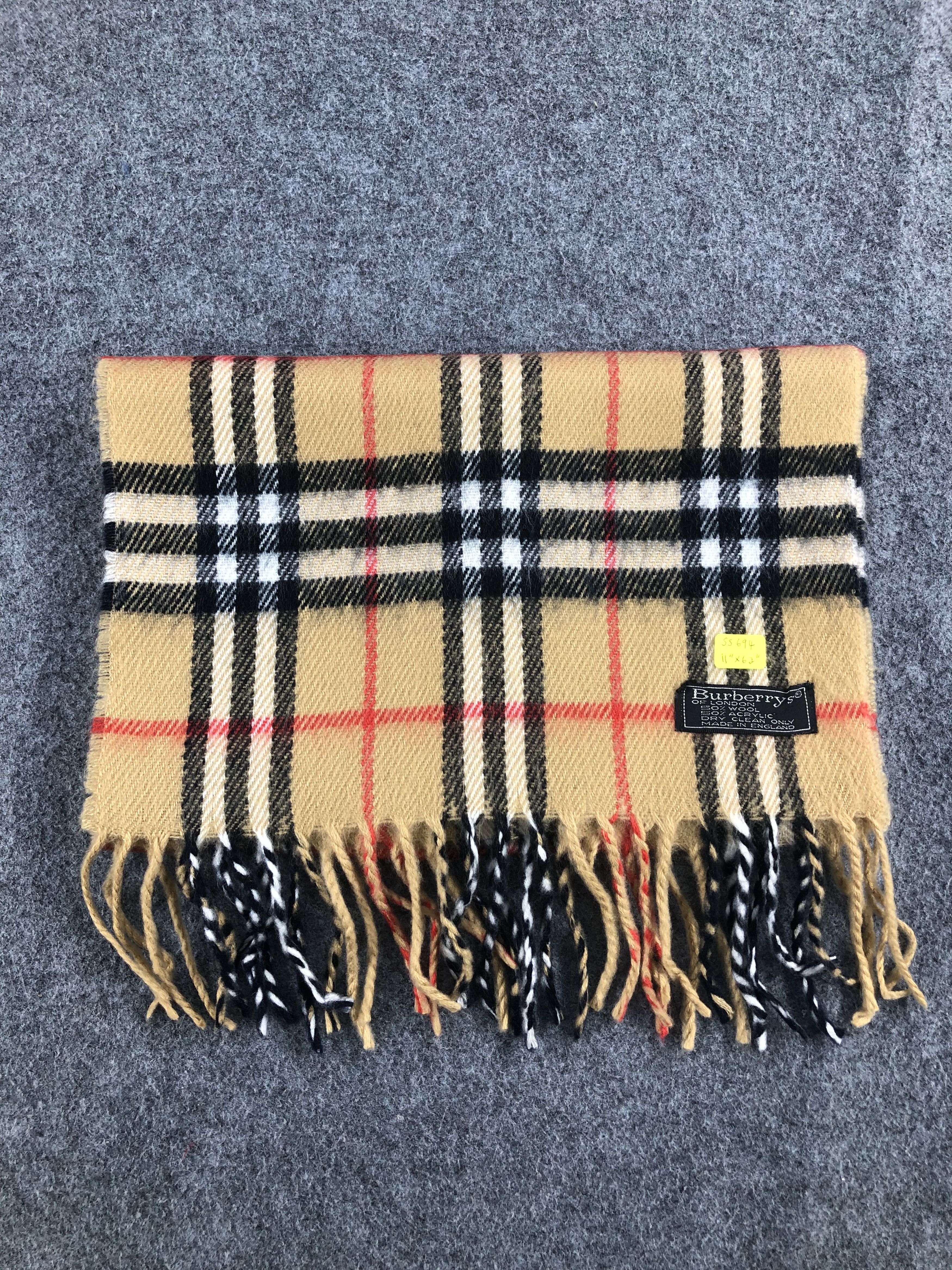 Burberry Nova Check Scarf / Muffler / Neckwear