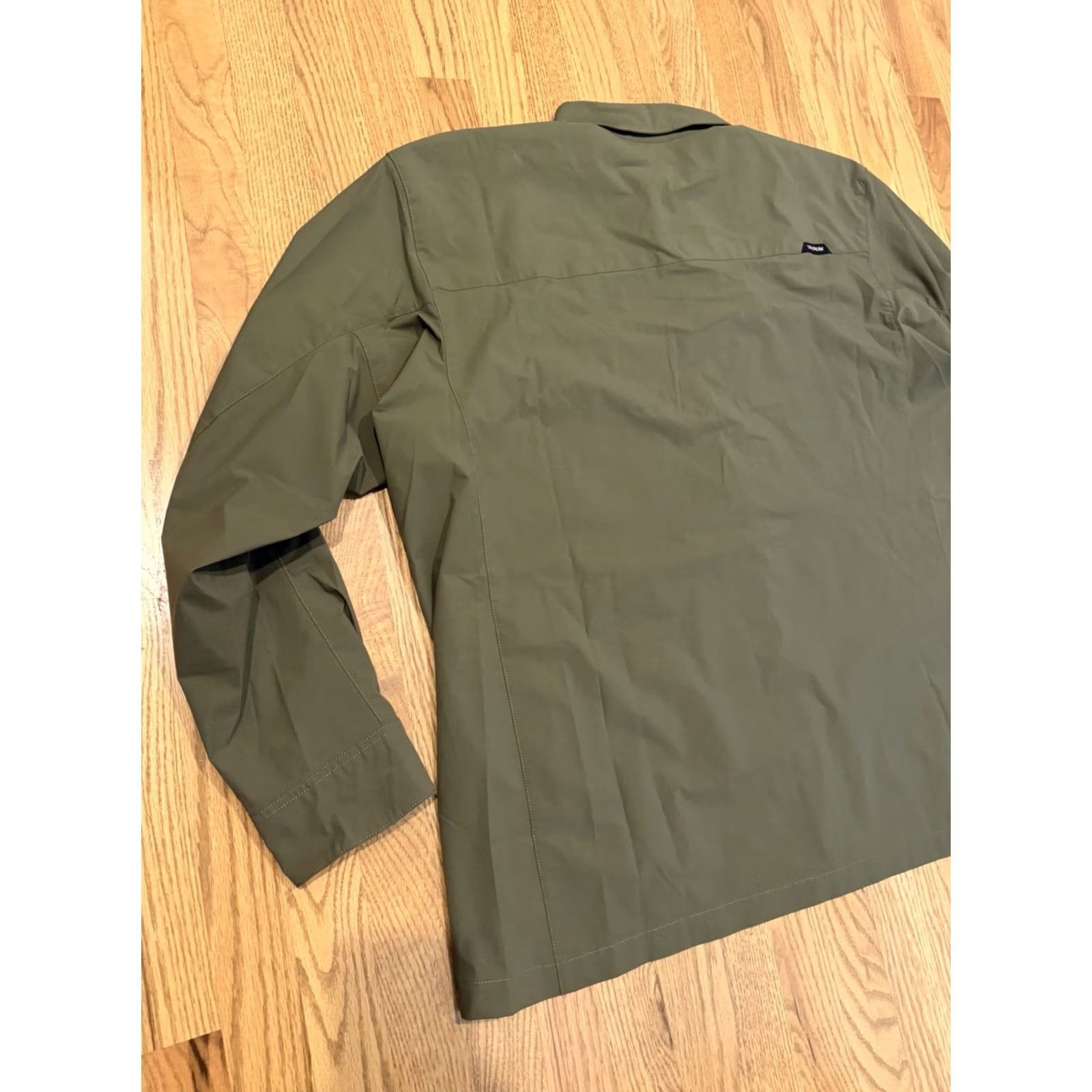 Vintage Truewerk Cloud Shirt Men 3XL Long Sleeve Button-Up Green Lightweight Pockets Breathable Solid Work Shirt Mens Big & Tall Size US XXL / EU 58 / 5 - 3 Thumbnail