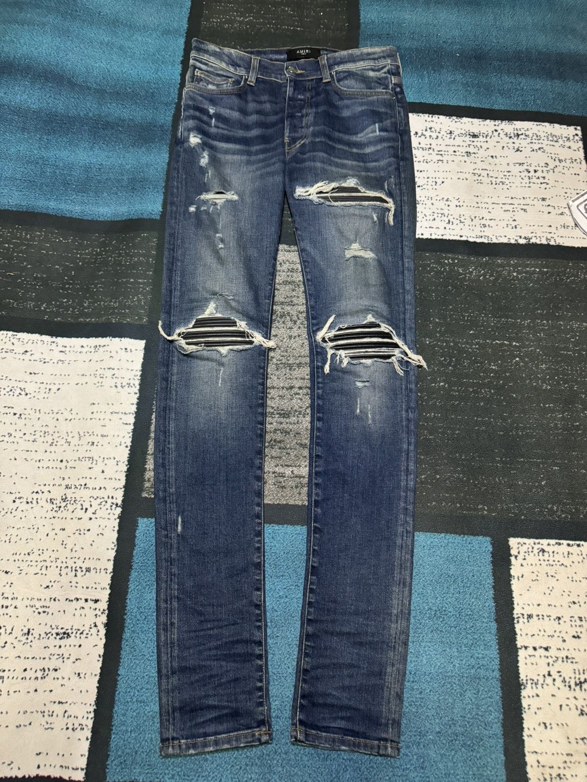 Amiri Amiri Mx1 Deep Classic Size US 30 / EU 46 - 1 Thumbnail