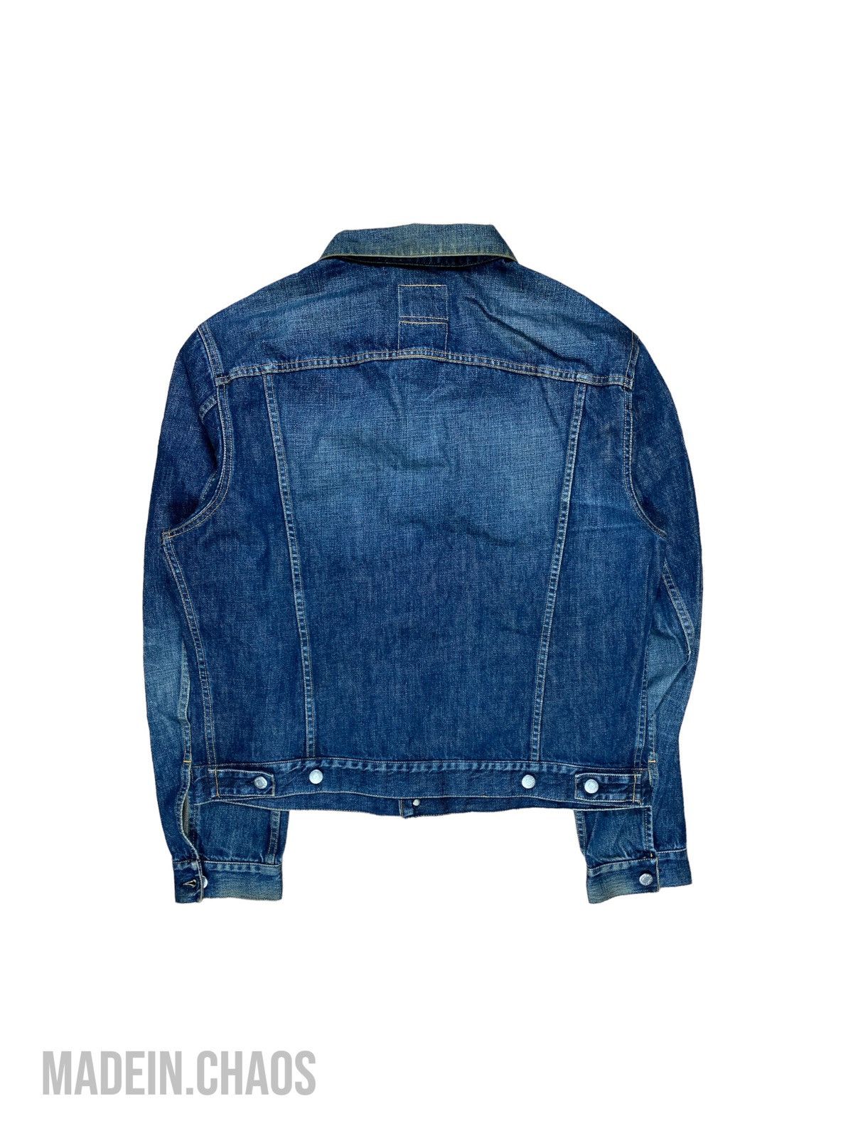 ジャケット・アウター 1999 Helmut Lang Black Denim Jacket Vintage Helmut Lang Black Classic Denim Jacket 1999 Italy 46