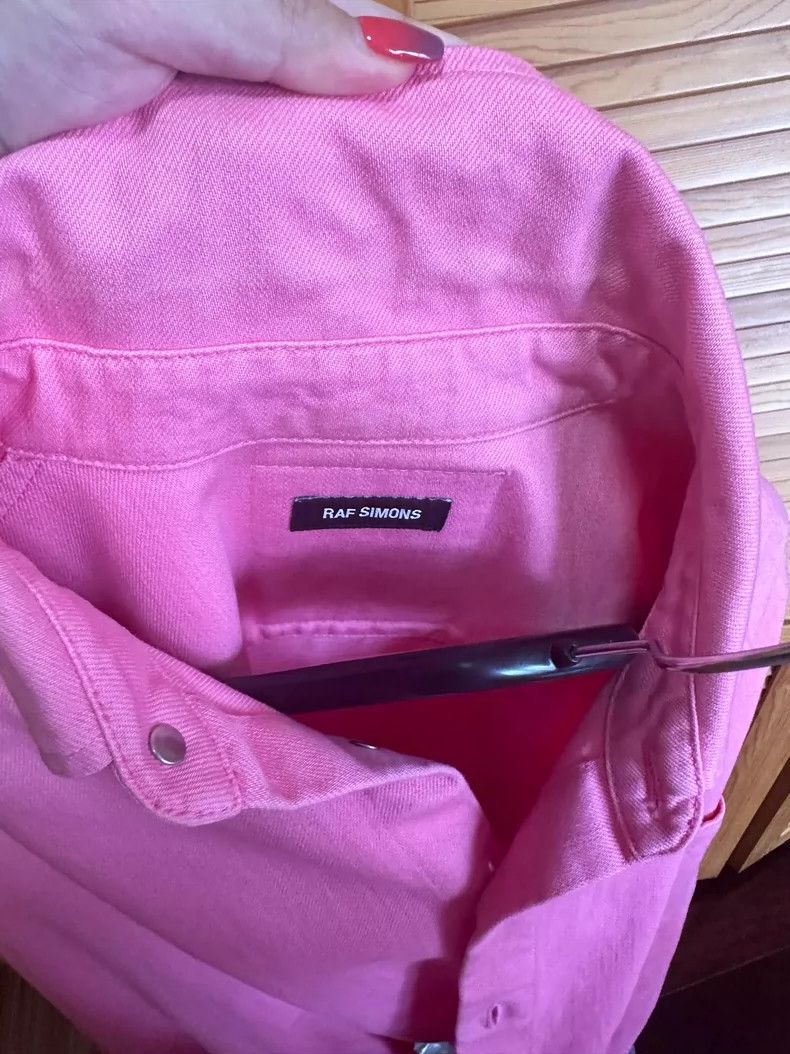 Raf Simons Raf simons 21aw pink denim shirt Size US XS / EU 42 / 0 - 5 Thumbnail