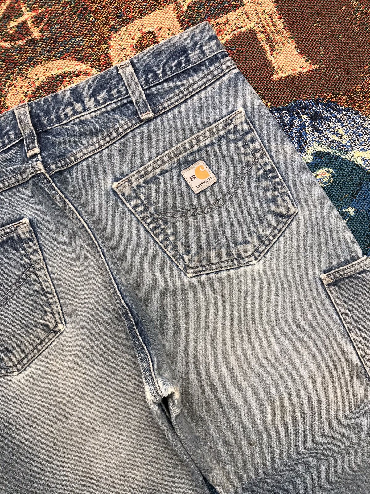 Carhartt Vintage Carhartt double knee workwear denim Size US 38 / EU 54 - 15 Thumbnail