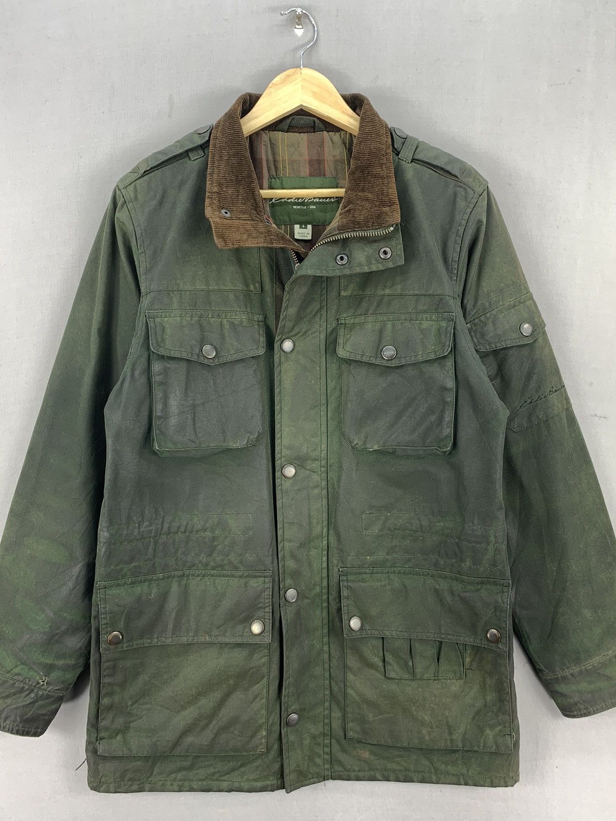 Eddie Bauer Vintage Eddie Bauer Waxed M-65 Field Jacket Size US M / EU 48-50 / 2 - 6 Thumbnail