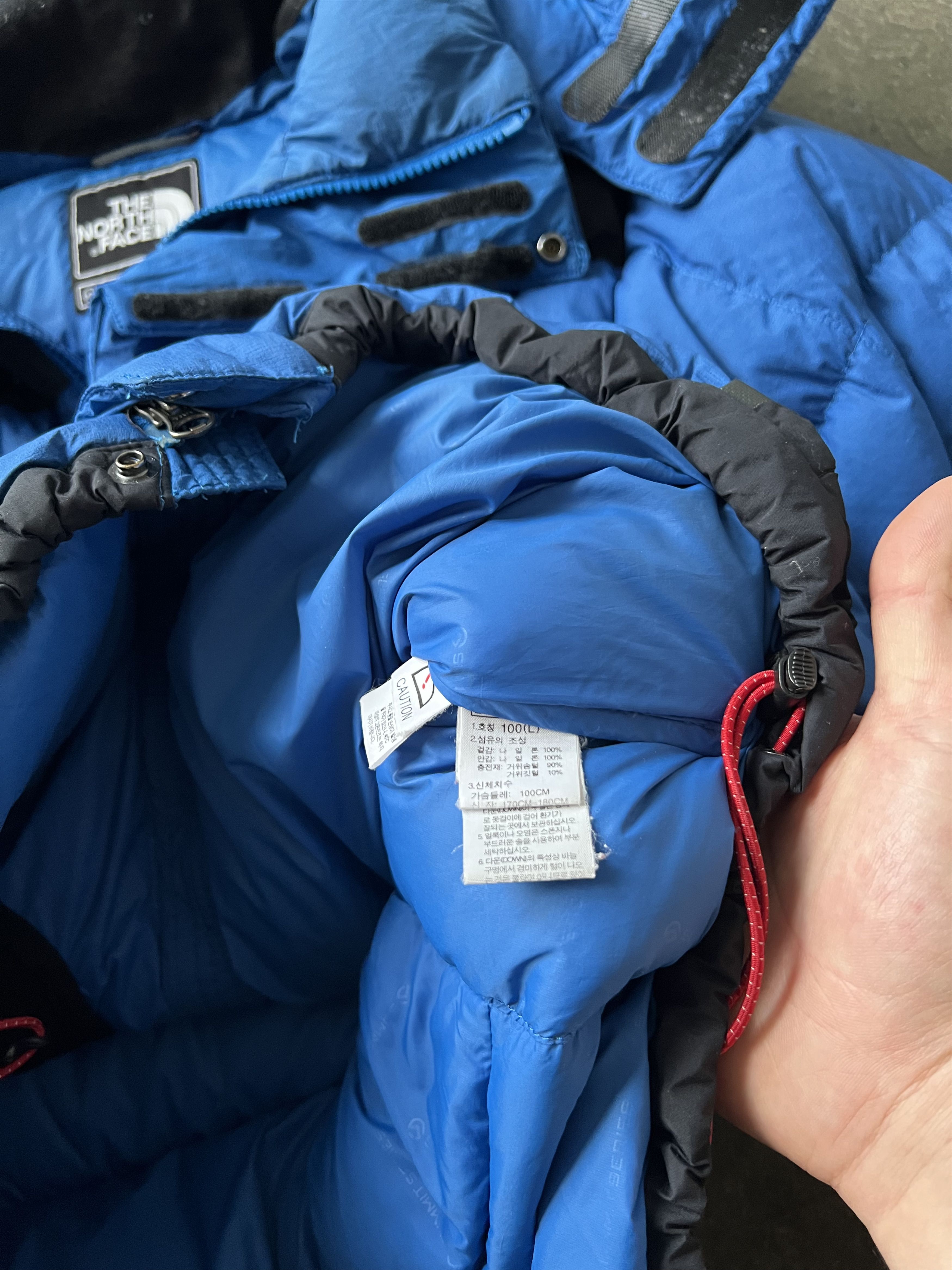 The North Face The North Face Baltoro 800 Summit Series Puffer Blue Vintage Size US L / EU 52-54 / 3 - 4 Thumbnail