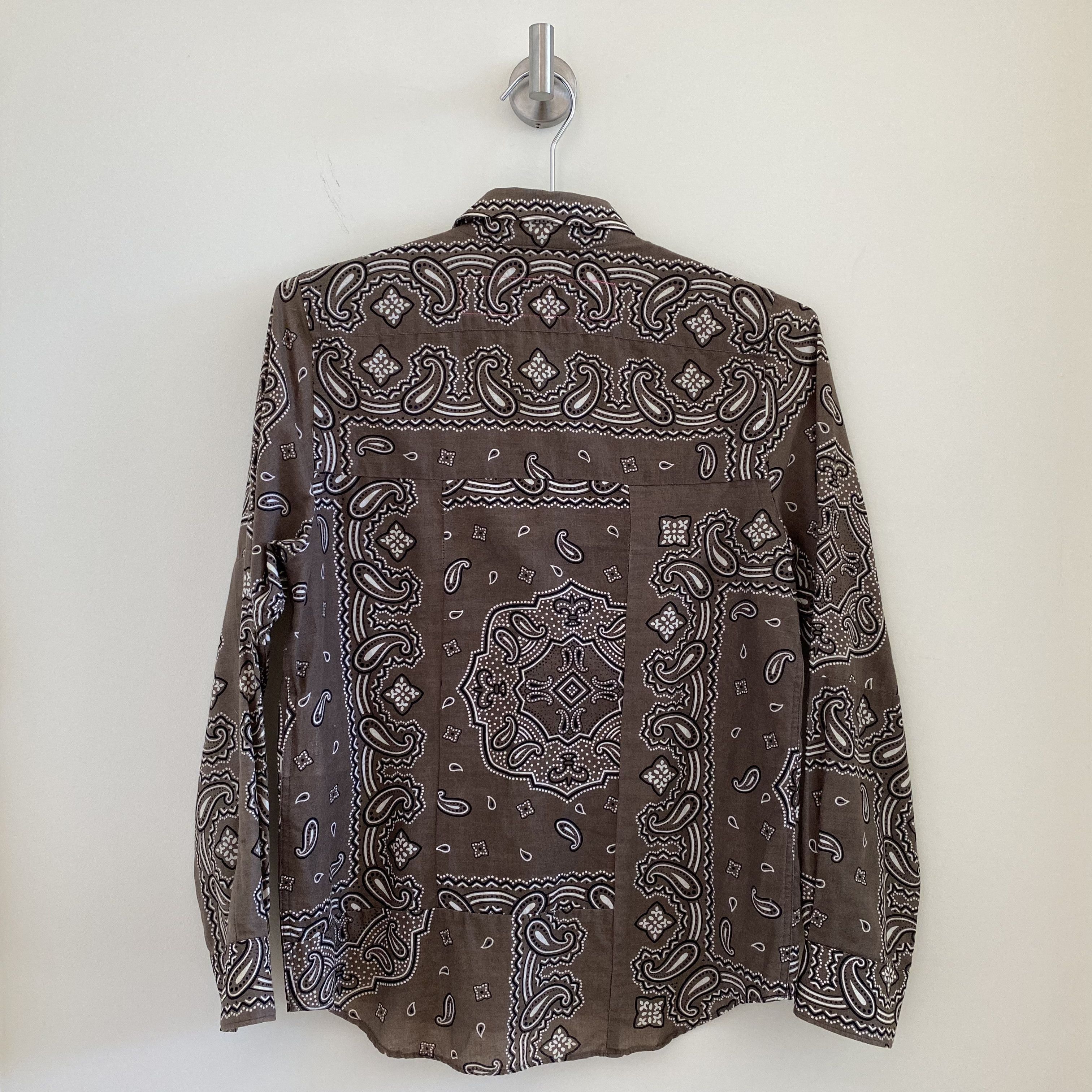Junya Watanabe Comme des Garcons Junya Watanabe Man 2003 Paisley Shirt Size US M / EU 48-50 / 2 - 2 Thumbnail