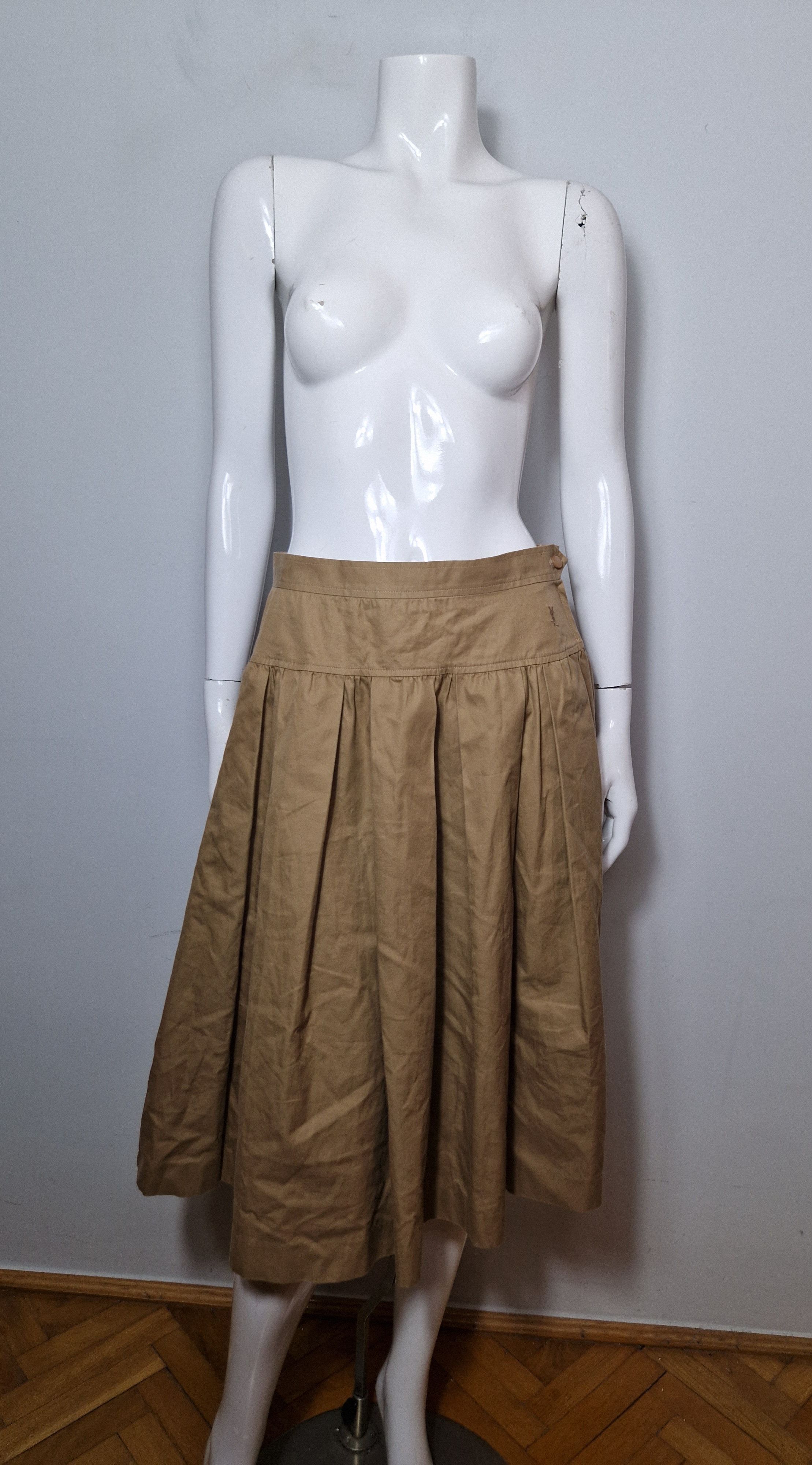 Vintage × Yves Saint Laurent Yves Saint Laurent skirt Size 30" / US 8 / IT 44 - 1 Thumbnail