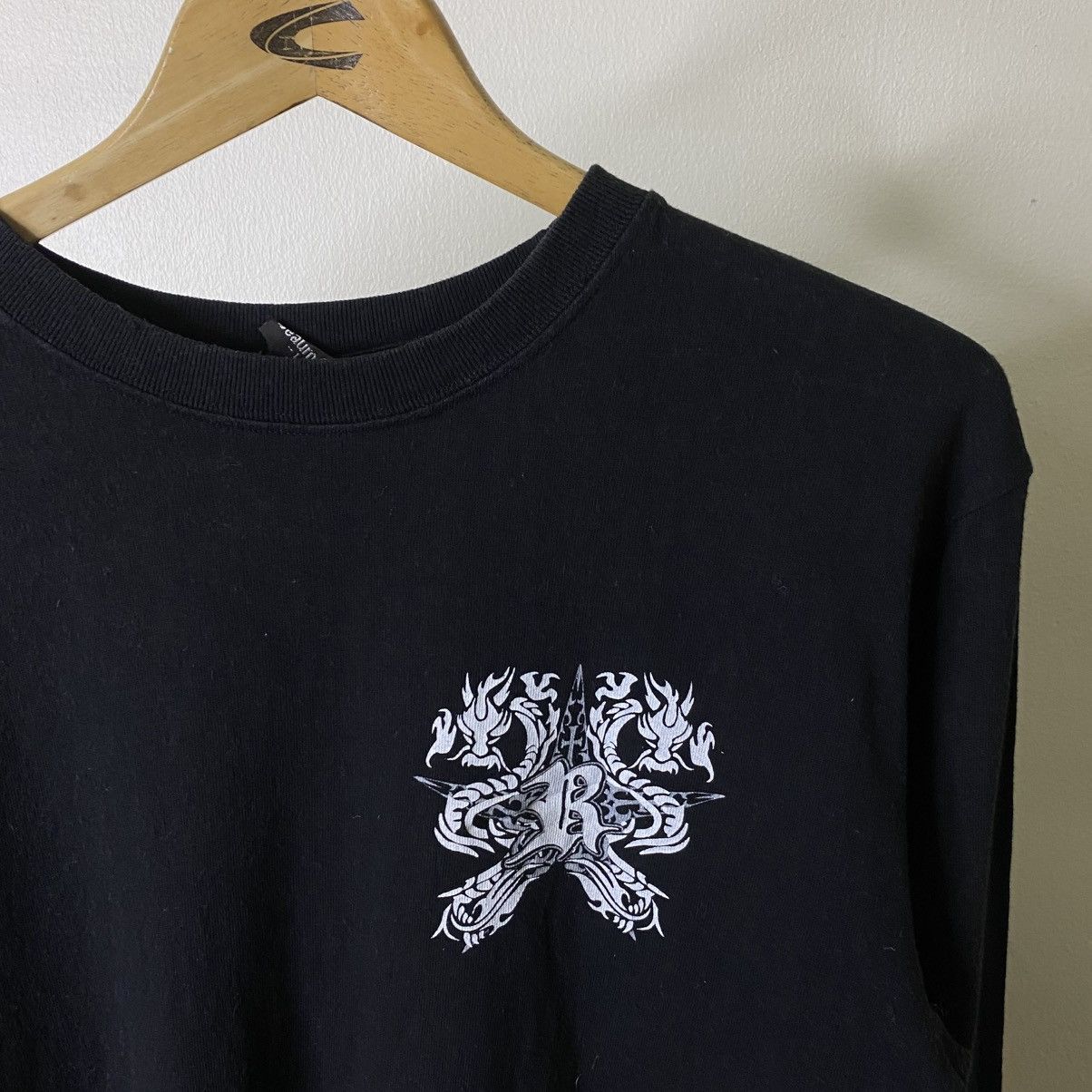 Beaumere Seditionaries Cyber Gothic Punk Grunge If Six Was Nine LS T Size US L / EU 52-54 / 3 - 8 Thumbnail