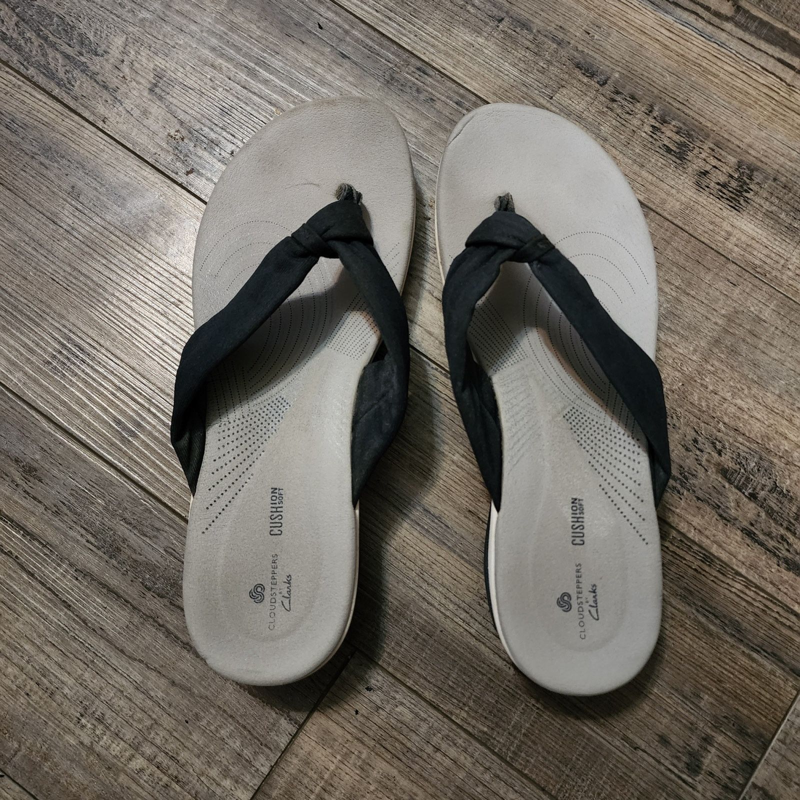 Clarks Clarks sandals flip flops size Women's 8.5 Cloud steppers Size US 8.5 / IT 38.5 - 9 Thumbnail