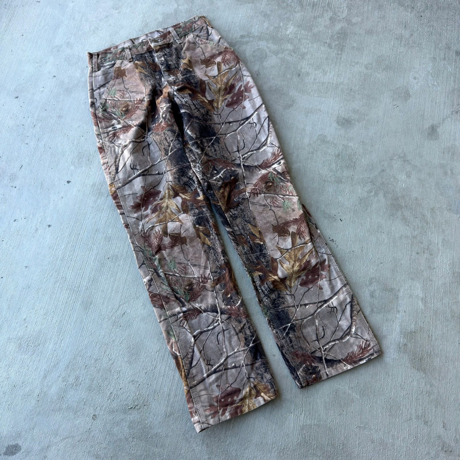 Carhartt × Vintage Carhartt realtree camo work wear carpenter pants Size US 29 - 4 Thumbnail