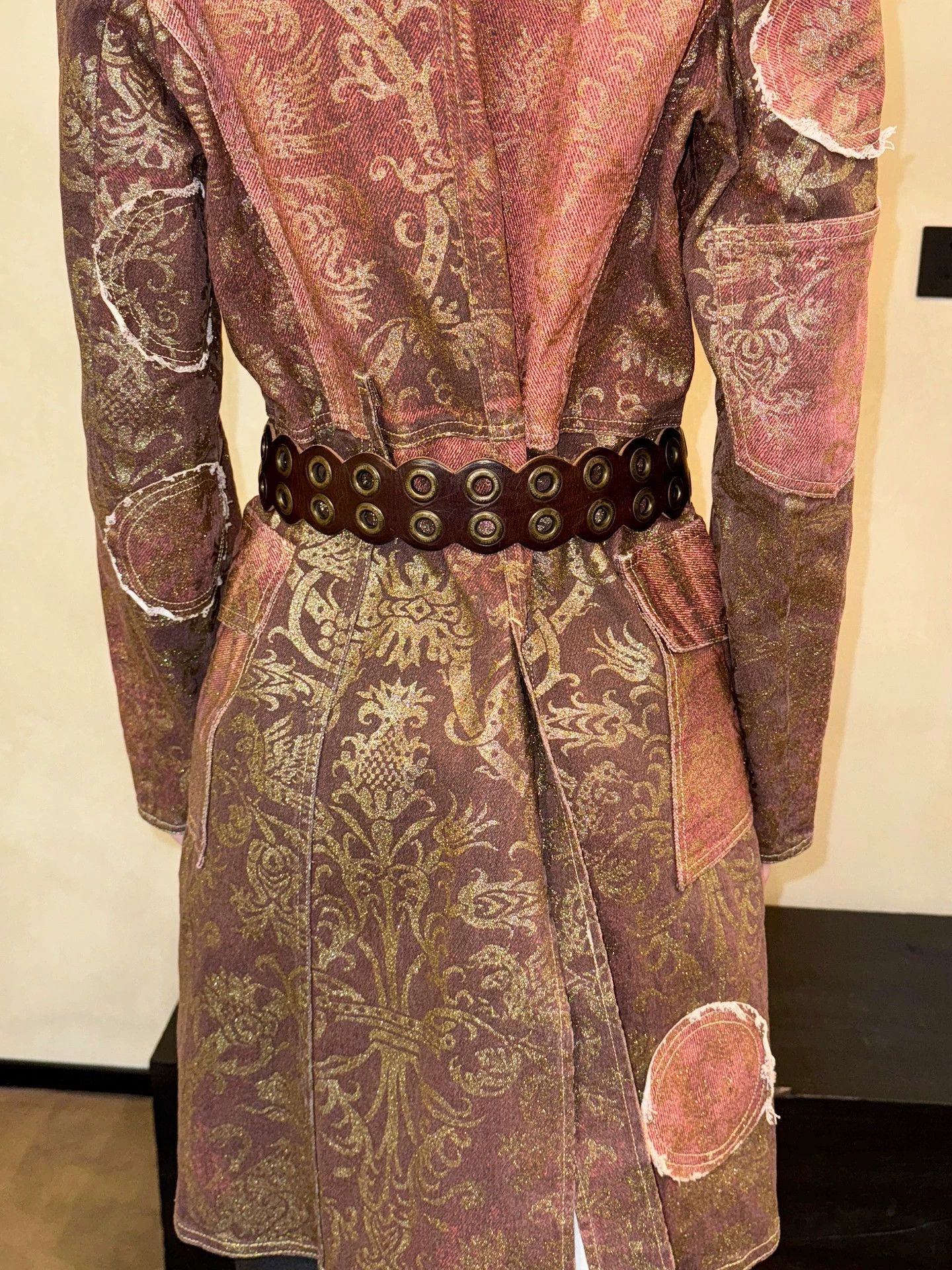 Just Cavalli Just Cavalli Brown Floral Belt Vintage Size ONE SIZE - 3 Thumbnail
