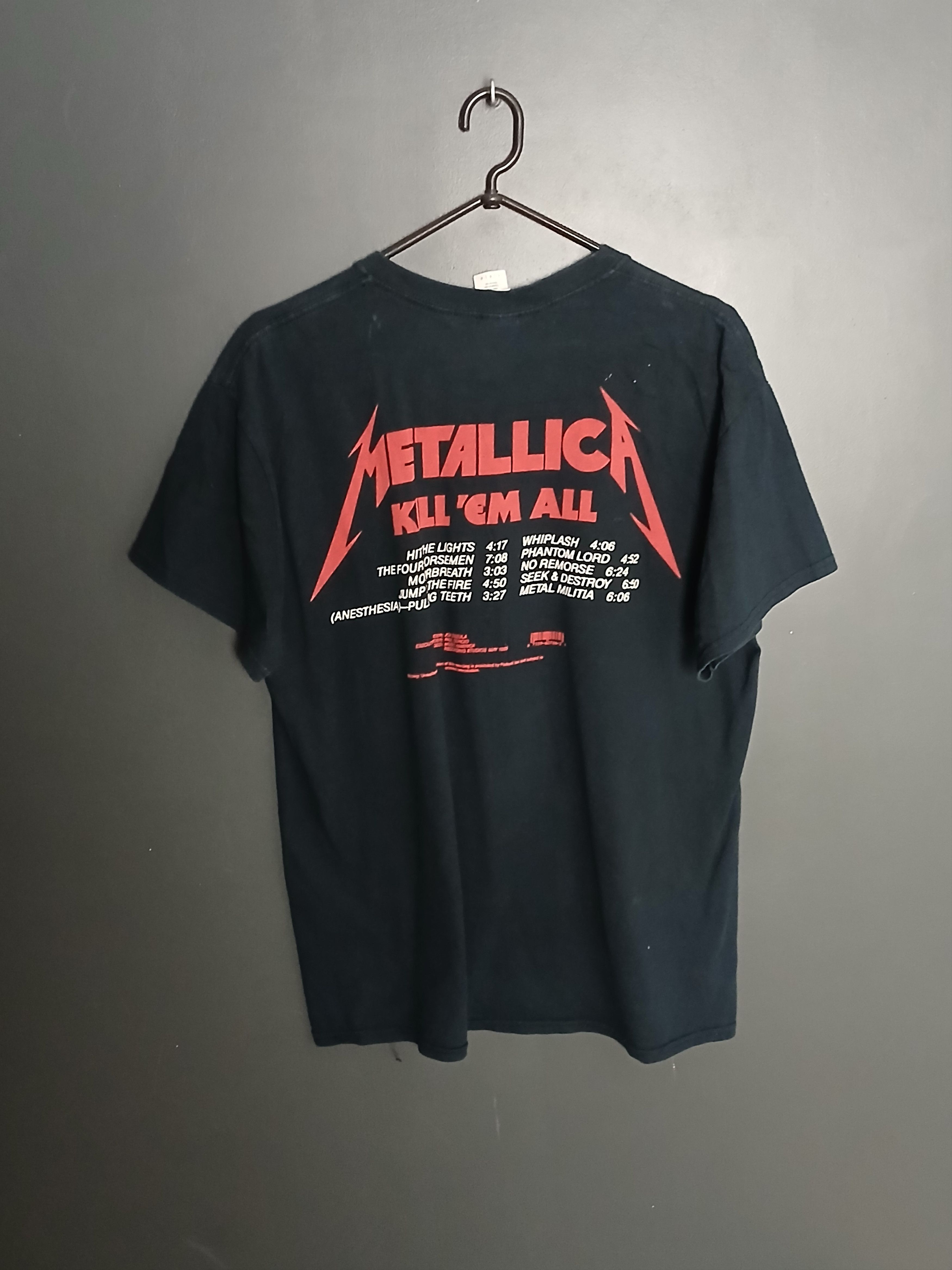 Band Tees × Metallica Metallica Kill 'em All T-Shirt Size US L / EU 52-54 / 3 - 2 Thumbnail