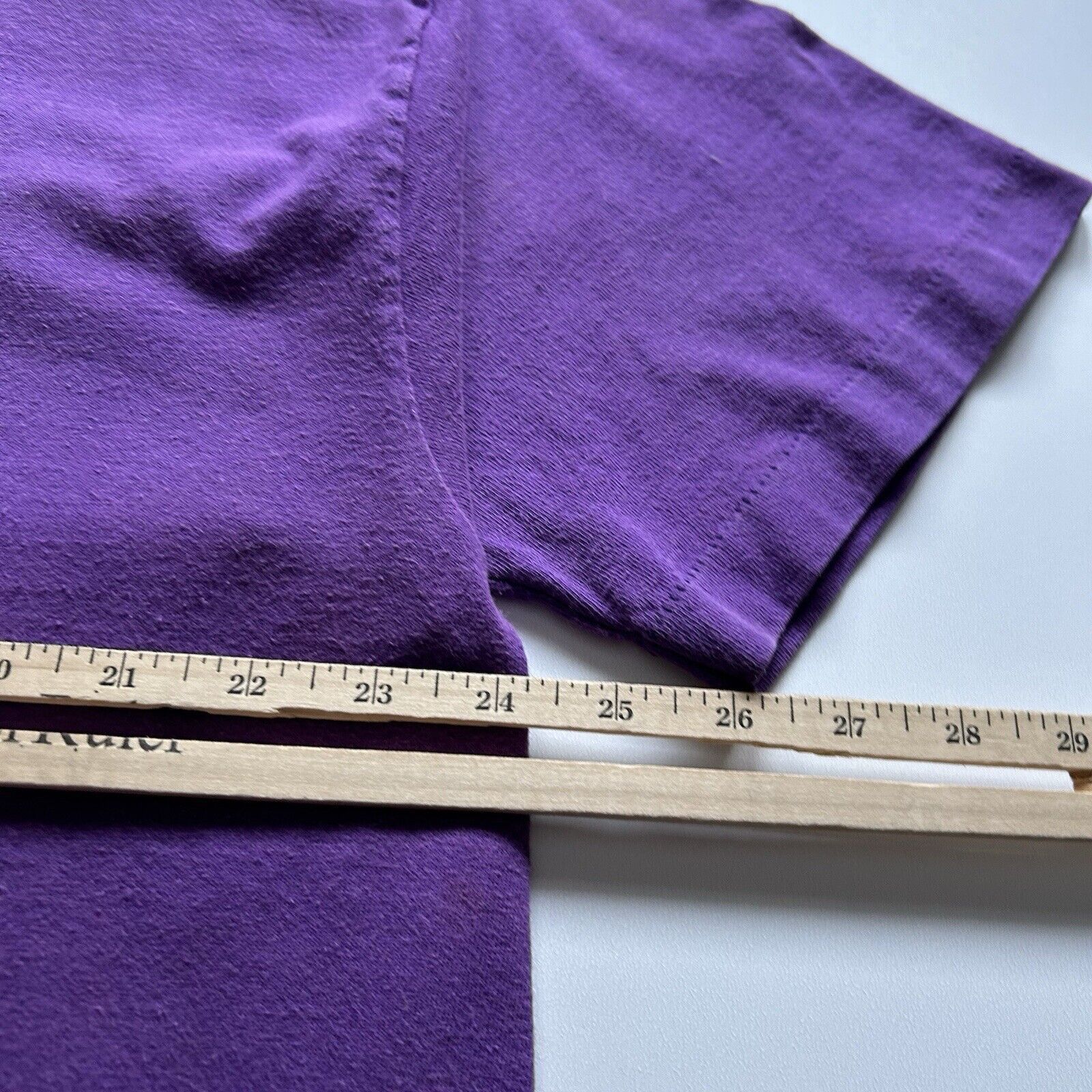 Timberland Vintage 90s Timberland T Shirt XXL Purple Fruit Of The Loom Size US XXL / EU 58 / 5 - 3 Thumbnail