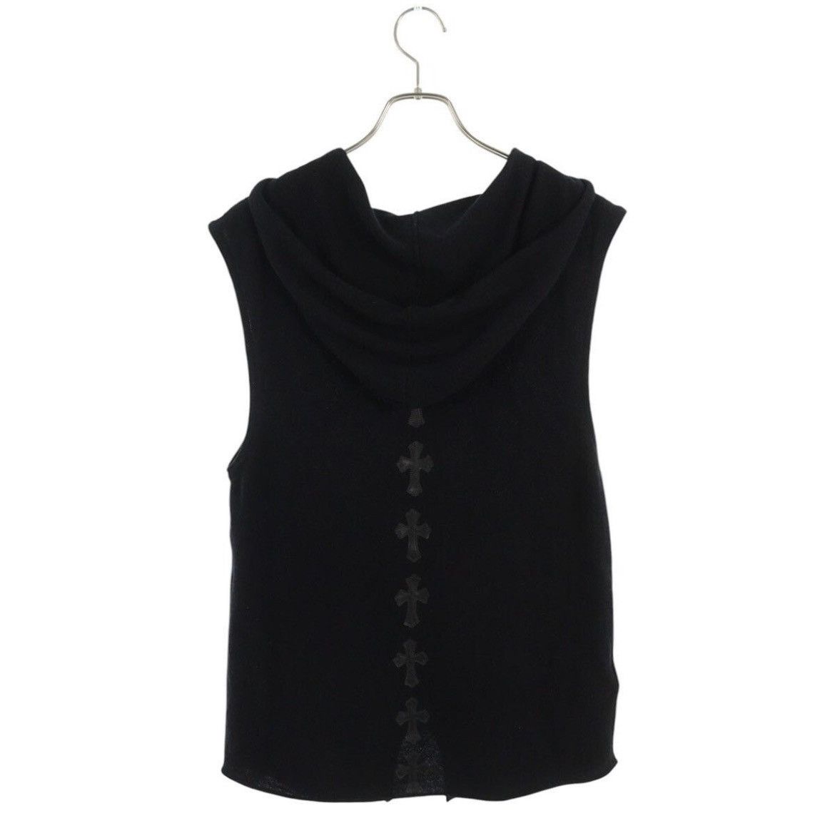 Chrome Hearts Chrome Hearts Cashmere Zip Vest Back Patch Size US S / EU 44-46 / 1 - 2 Thumbnail