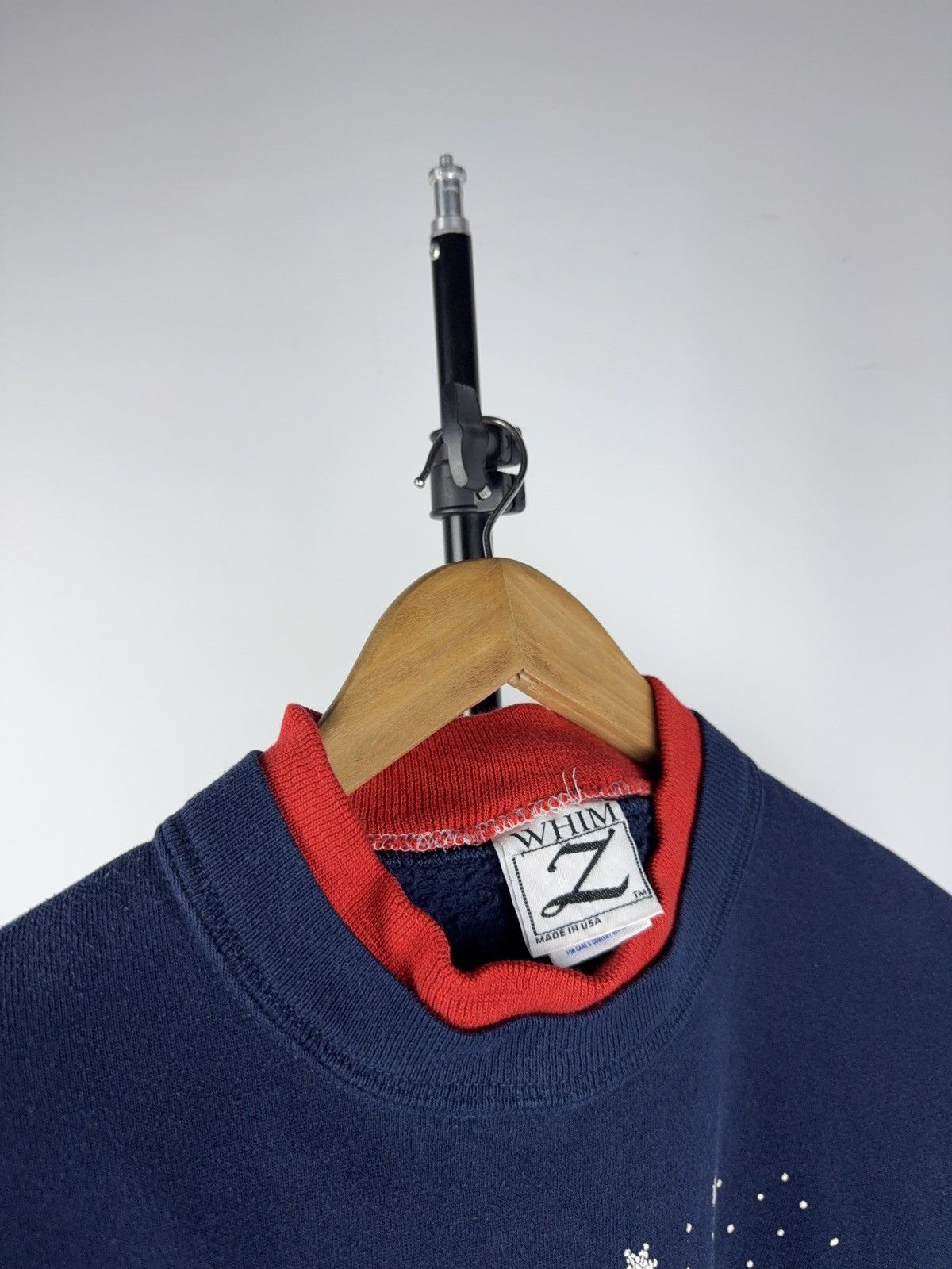 Vintage Vintage 90s USA Winter Birds Tits Cardinal Retro Sweatshirt Size US L / EU 52-54 / 3 - 4 Thumbnail