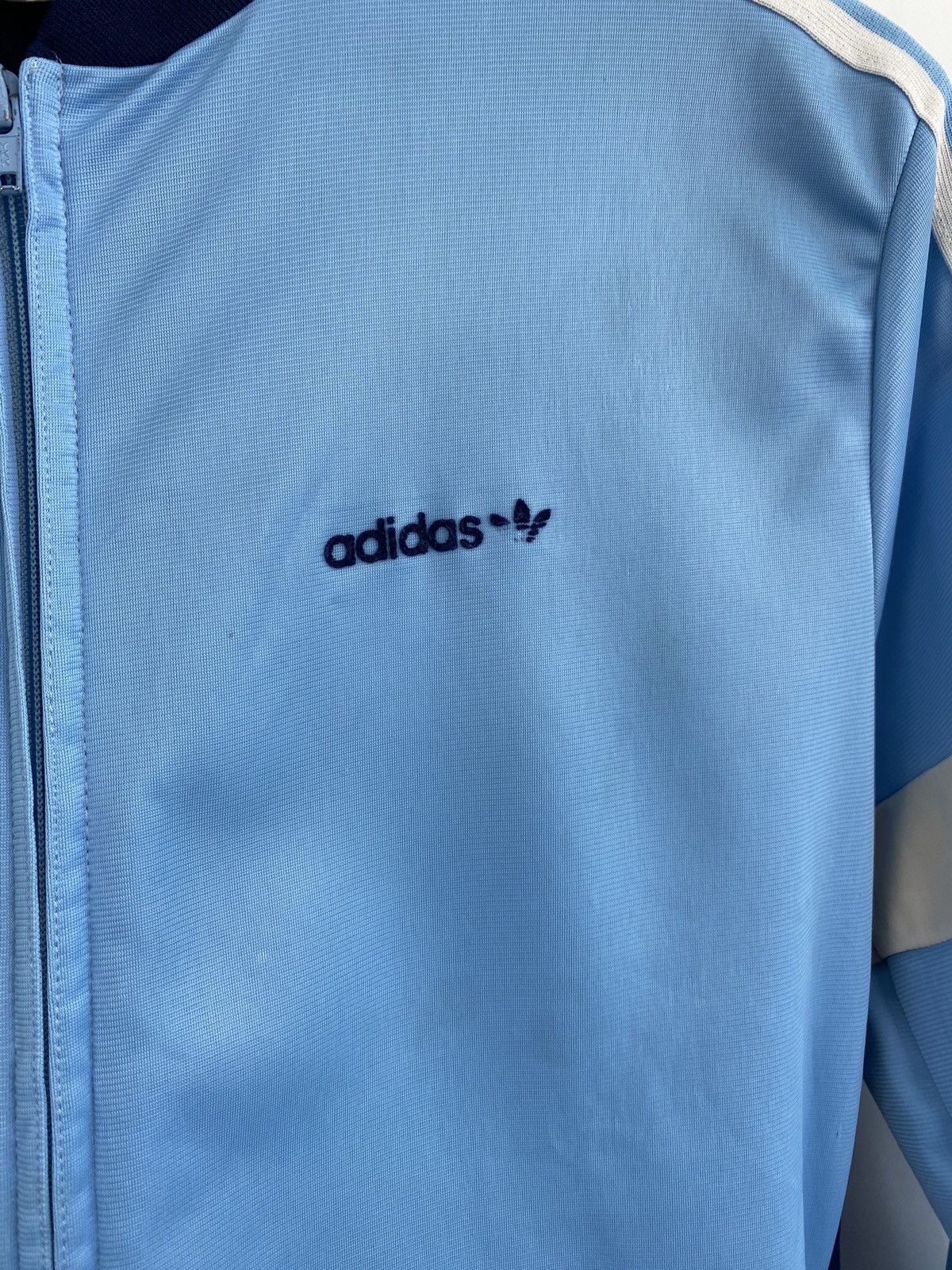 Adidas Vintage 80s Adidas Retro Zip Hoodie Olympic Style Rare Y2K Size US L / EU 52-54 / 3 - 9 Thumbnail