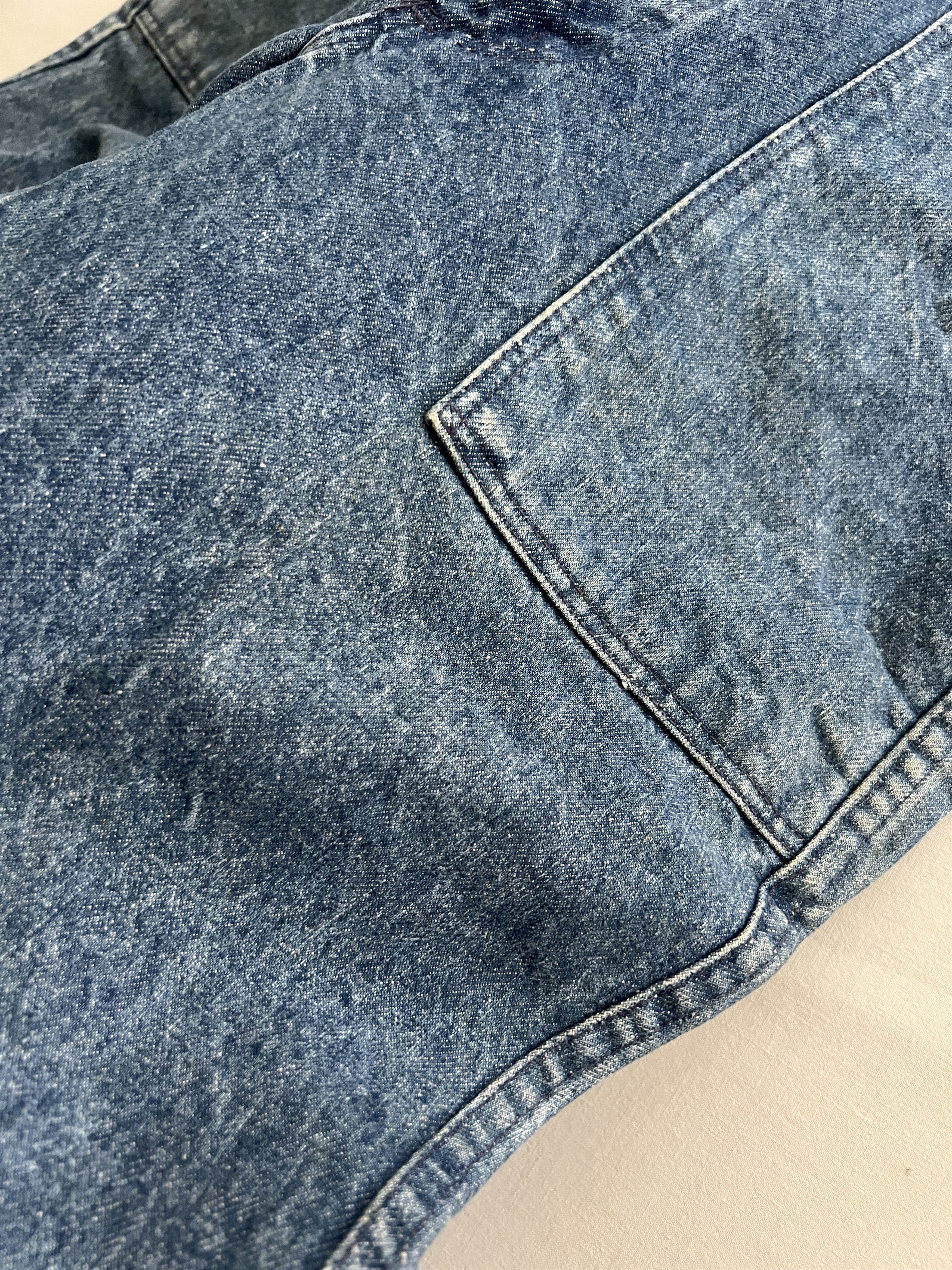 Vintage Vintage 90s Wrangler Washed Denim Jeans W30 L30 Size 30" / US 8 / IT 44 - 13 Thumbnail