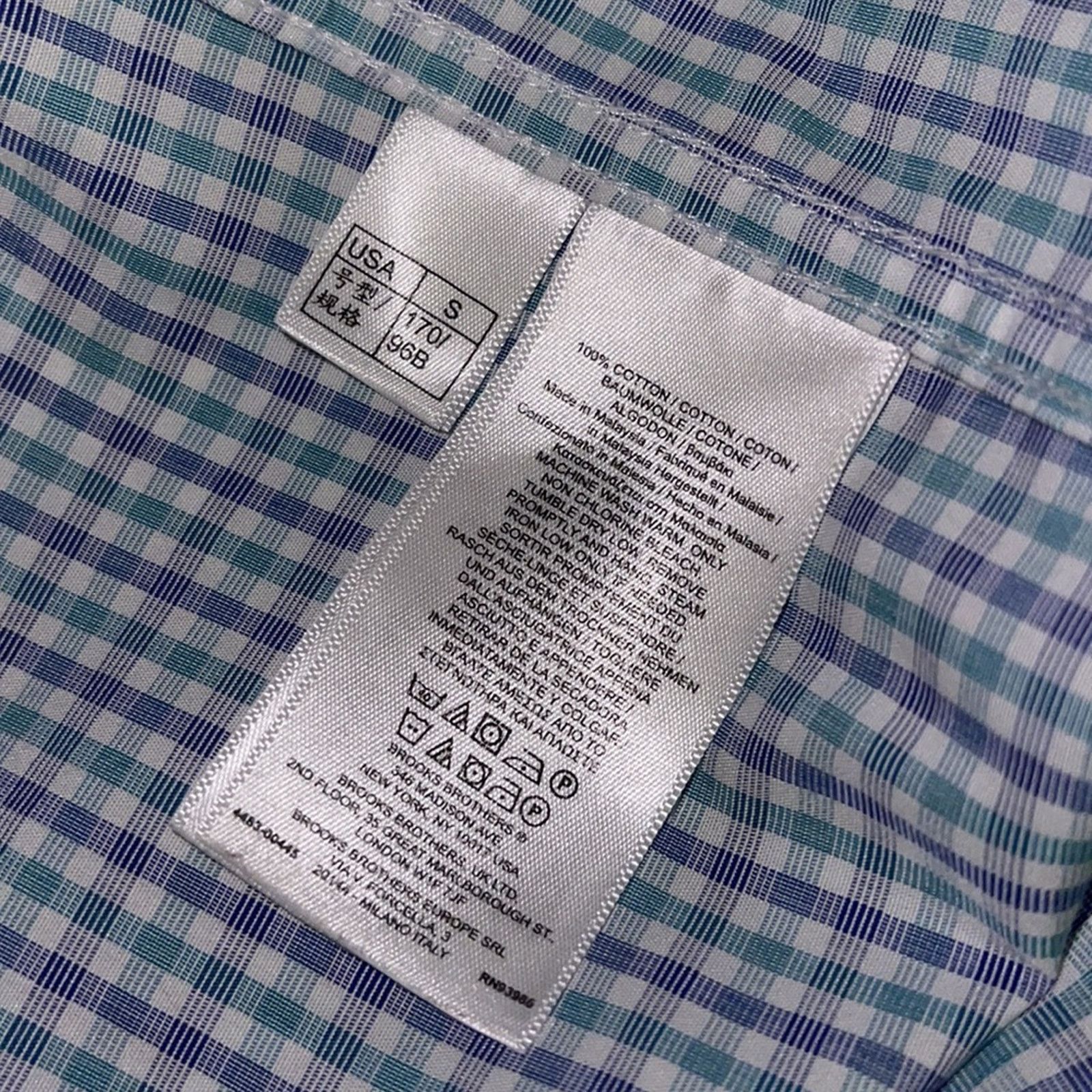 Brooks Brothers Brooks Brothers Red Fleece Plaid Shirt Size S Size US S / EU 44-46 / 1 - 6 Thumbnail