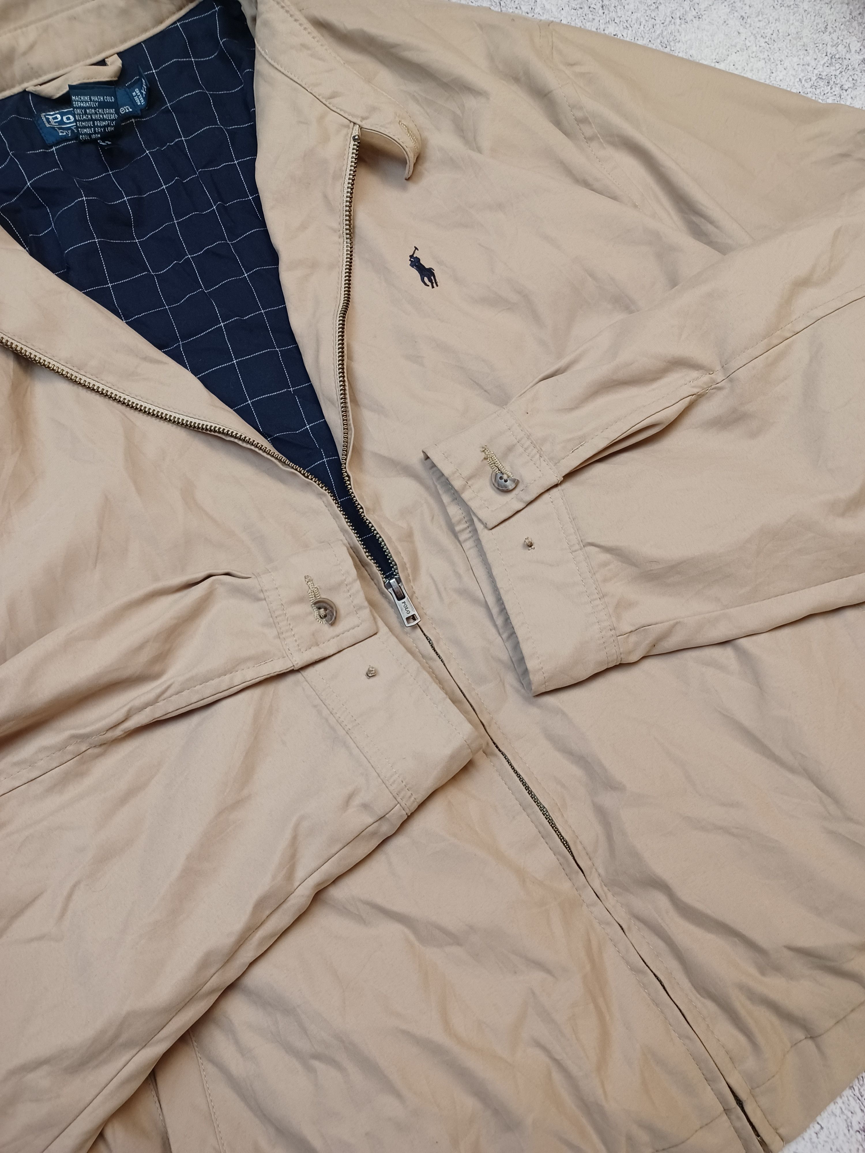 Polo Ralph Lauren × Vintage Vintage Polo Ralph Lauren Plaid Lined Collared Jacket Size US XXL / EU 58 / 5 - 5 Thumbnail