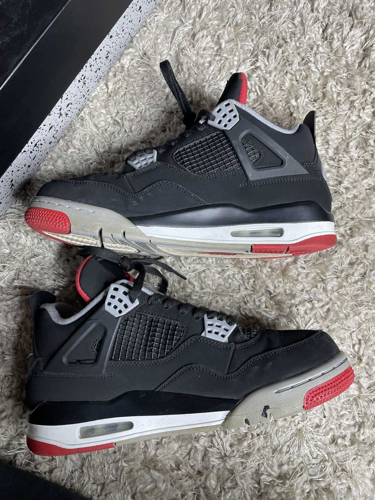 Jordan Brand Jordan 4 Bred Size US 9 / EU 42 - 3 Thumbnail