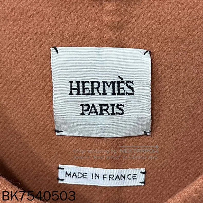 Hermes Hermes Brick red cashmere coat Size S / US 4 / IT 40 - 5 Thumbnail