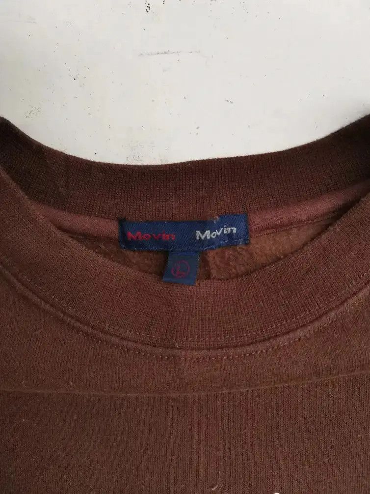 Japanese Brand Movin: Cheese Cube Big Logo Sweatshirts Size US L / EU 52-54 / 3 - 3 Thumbnail