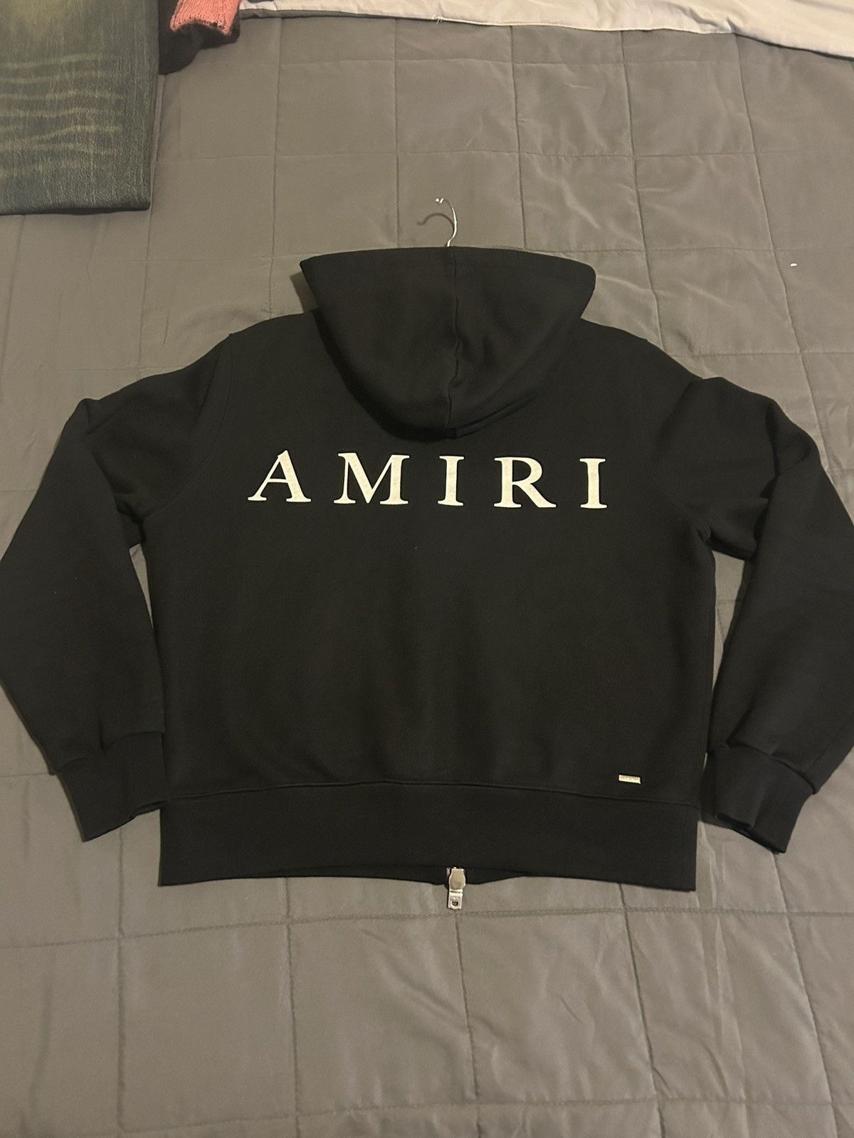 Amiri Black Amiri MA Core Zip Up Size US M / EU 48-50 / 2 - 2 Thumbnail