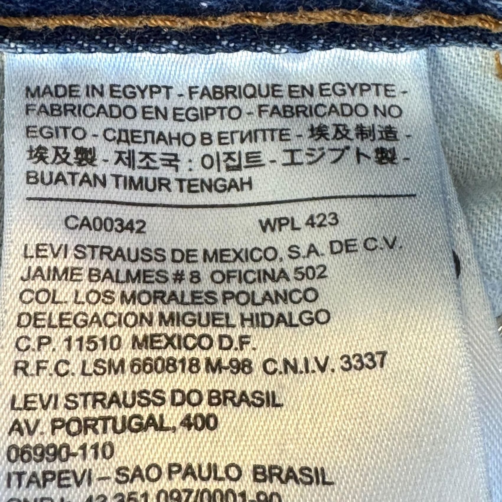 Levi's Levi's Jeans 550 Mens 42x32 Blue Relaxed Fit Tapered Leg Denim High Rise Classic Size US 42 / EU 58 - 4 Thumbnail