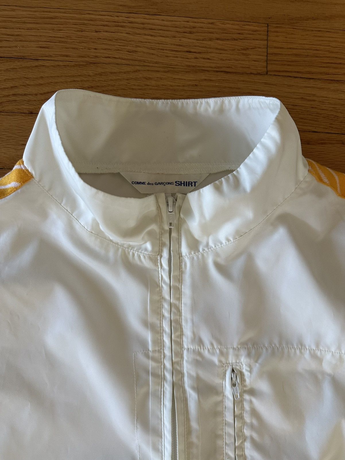 Comme des Garcons SHIRT Comme Des Garcons Quarter Zip Pullover Technical Jacket Size US L / EU 52-54 / 3 - 3 Thumbnail