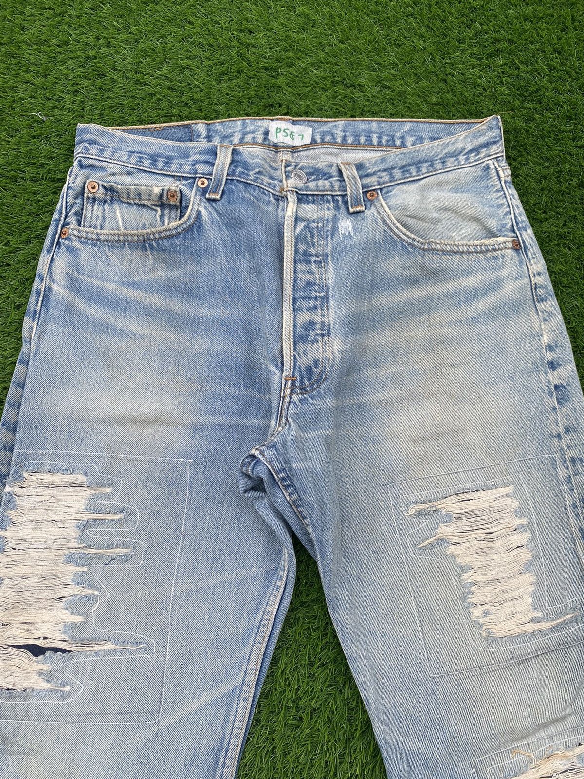 Levi's Vintage Levis 501xx Distressed Pant Size US 32 / EU 48 - 3 Thumbnail