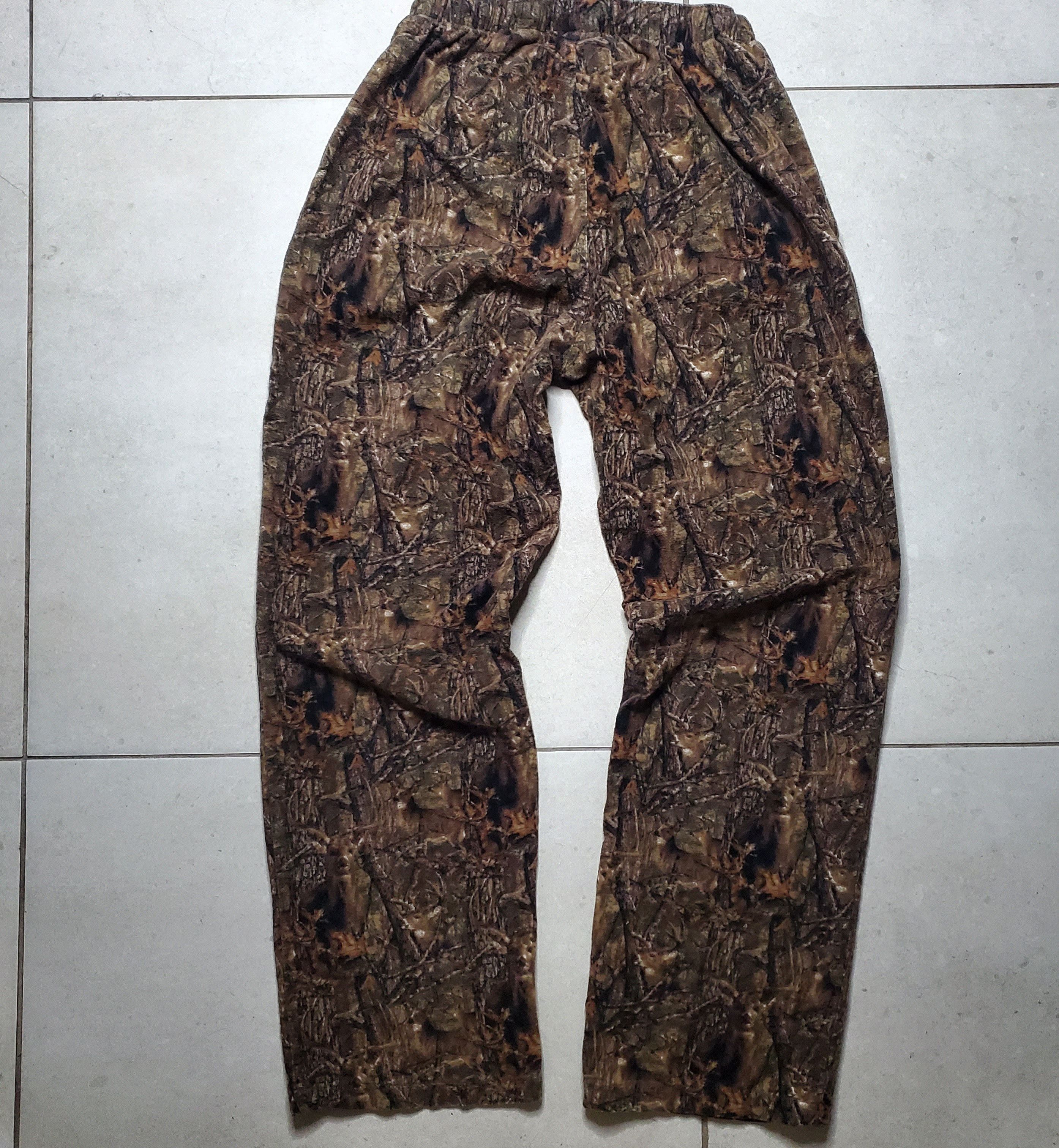 Realtree Vintage camo hunting sweatpants deer print Size US 33 - 7 Thumbnail