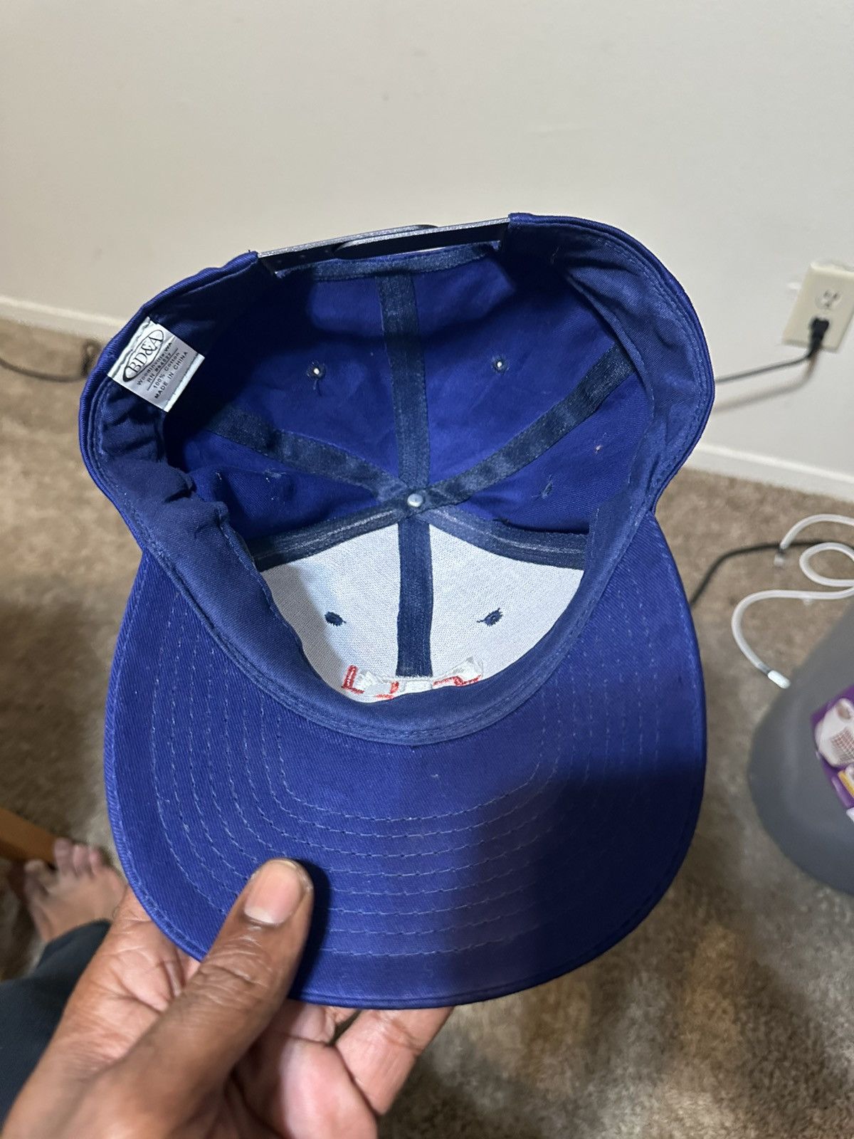 MLB Vintage MLB Texas Rangers “autographed” hat 90s Size ONE SIZE - 8 Thumbnail