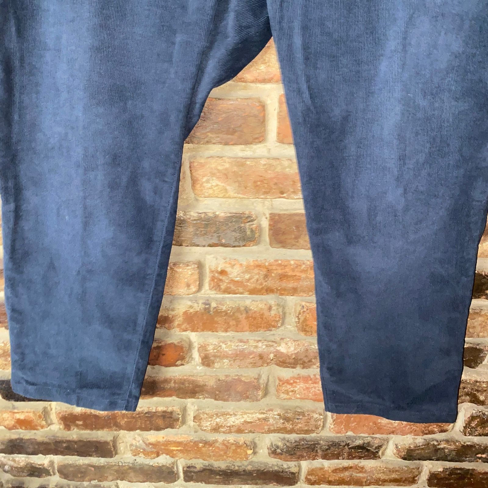 Eddie Bauer Eddie Bauer Navy Blue Corduroy Slim Modern Fit Pants 14P Size 36" / US 14 / IT 50 - 3 Thumbnail