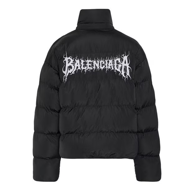 Balenciaga Logo Puffer Jacket Size US M / EU 48-50 / 2 - 2 Thumbnail