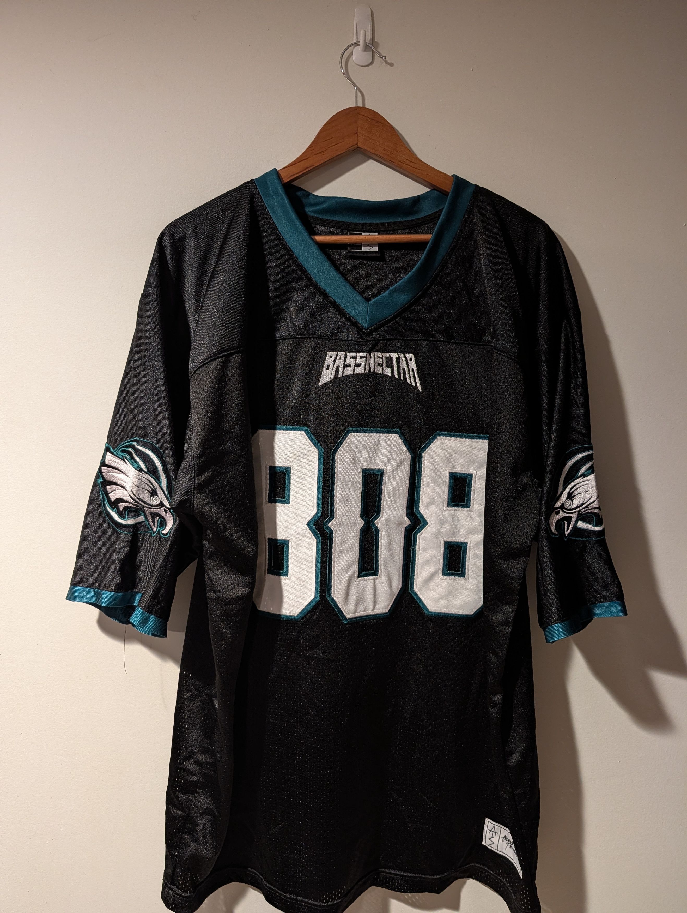NFL BASSNECTAR Philadelphia Eagles Jersey Timestretch 808 EDM Size US XL / EU 56 / 4 - 1 Thumbnail