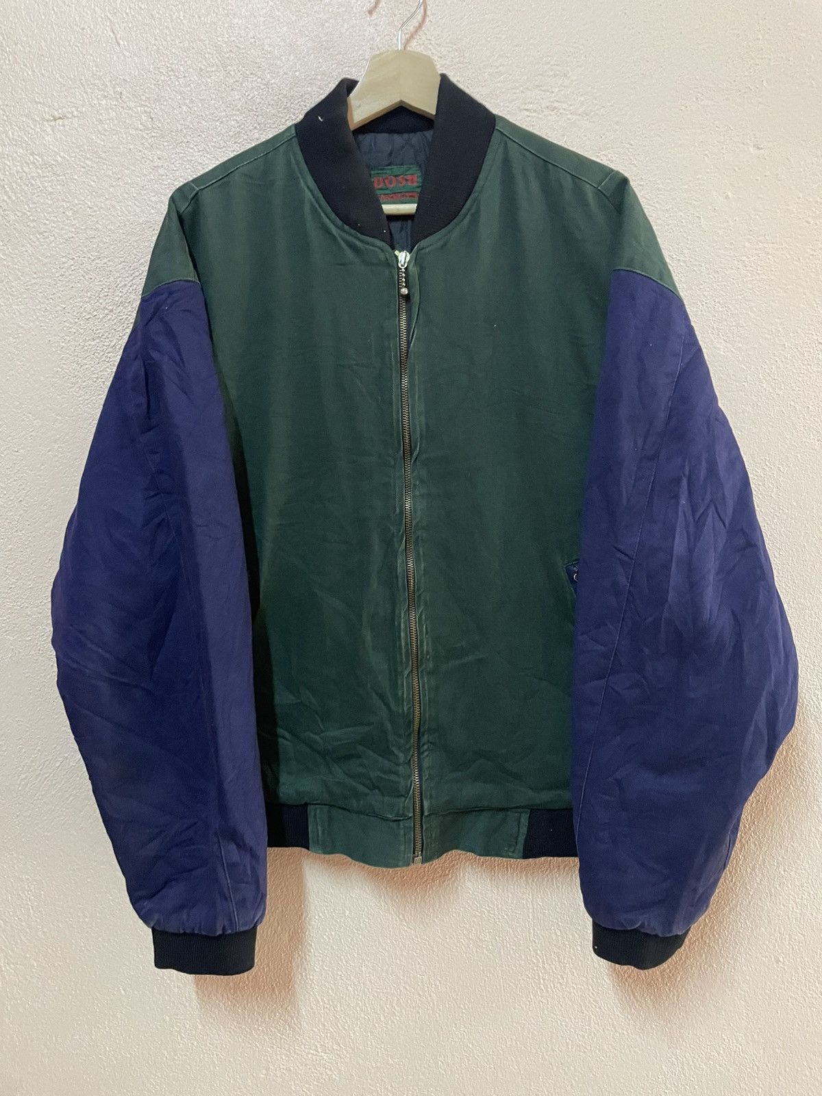 Vintage Vintage Dosh Manchester Letterman jacket Made in Britain Size US L / EU 52-54 / 3 - 2 Thumbnail
