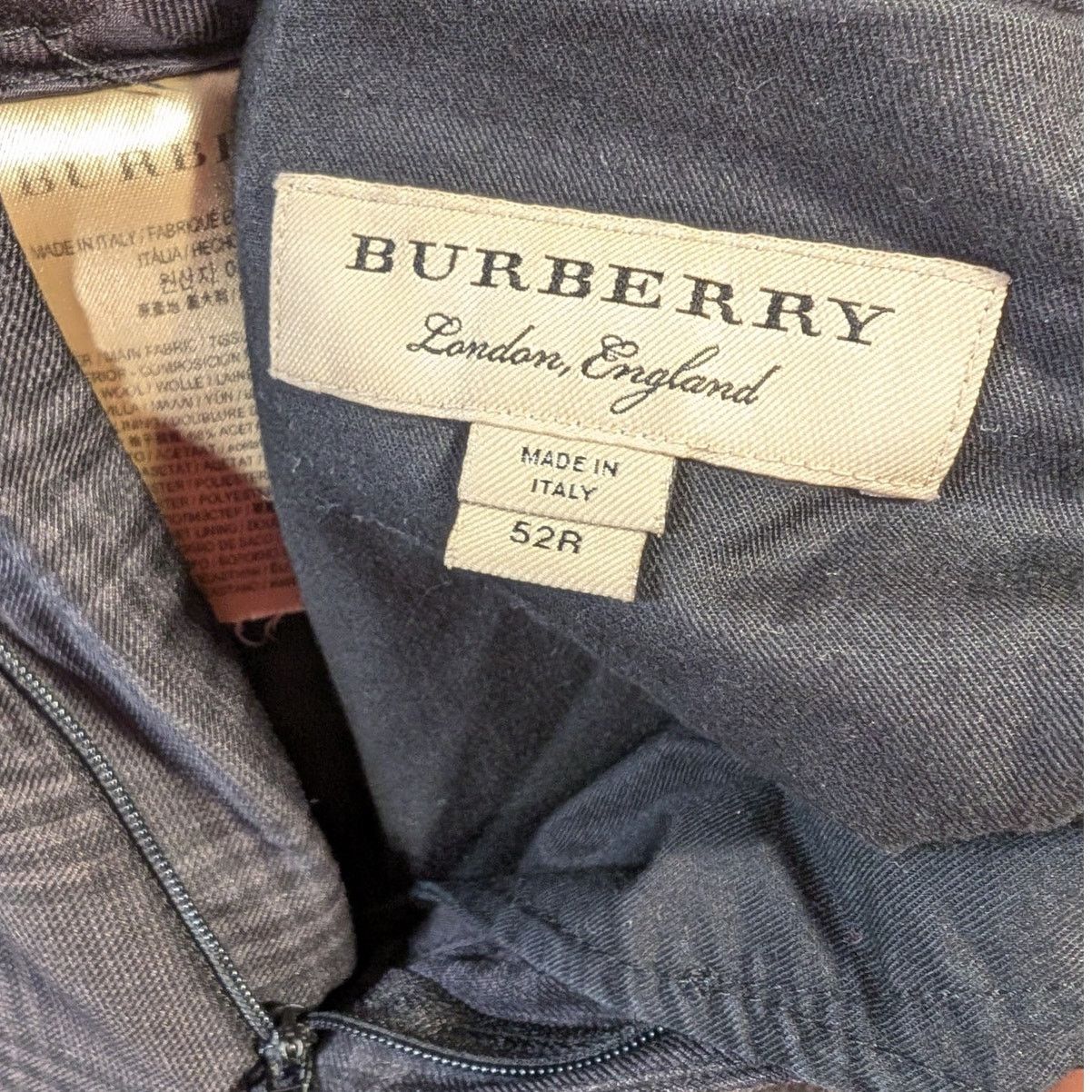 Burberry Burberry Men's Plaid TWO-Piece Suit 52R 42R US Made in Italy Size 42R - 20 Thumbnail