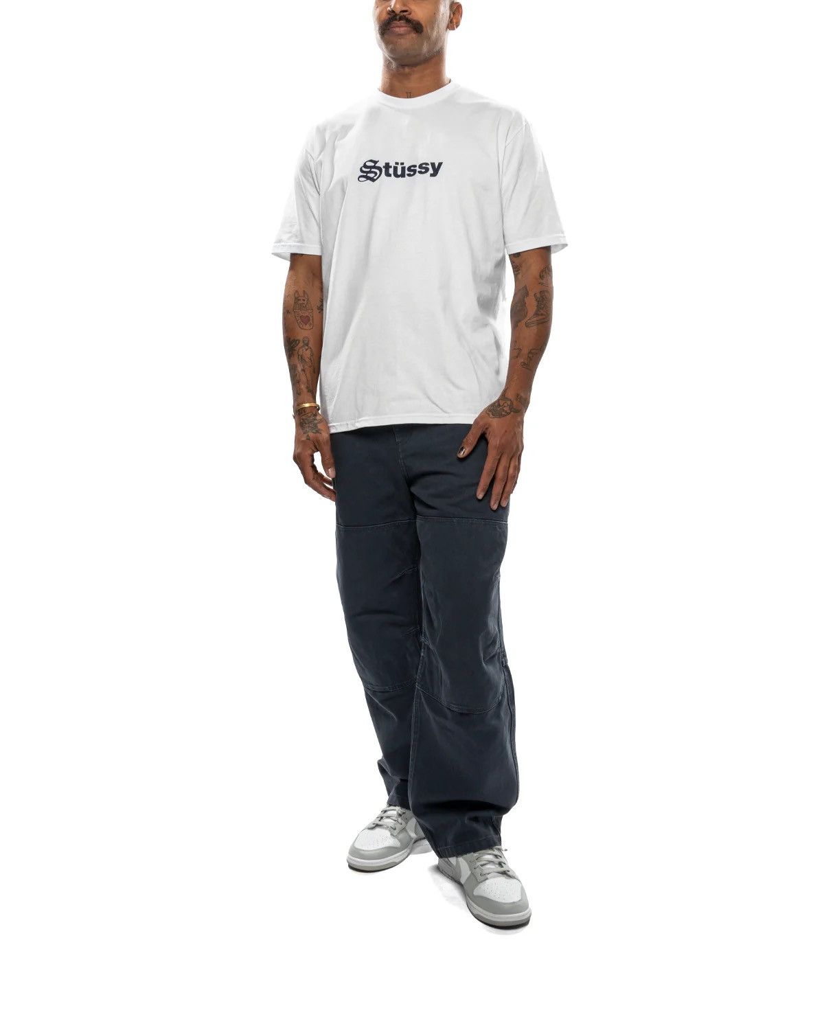 STUSSY AW24 TREKKING PANTS - OIL BLUE