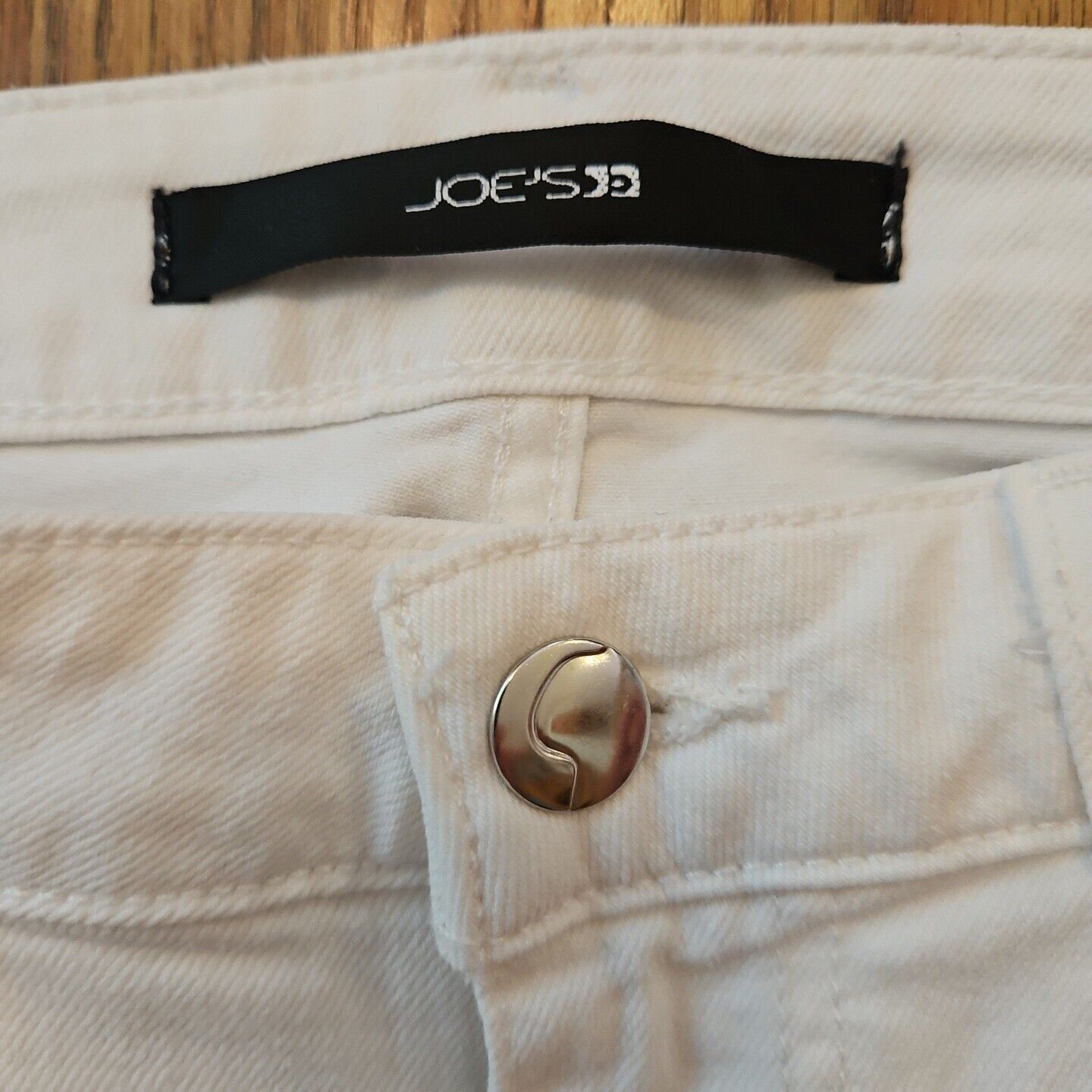 Designer Joes Jeans Skinny Ankle Jeans Womens 28 Waist White Denim Mi Size 28" / US 6 / IT 42 - 10 Thumbnail