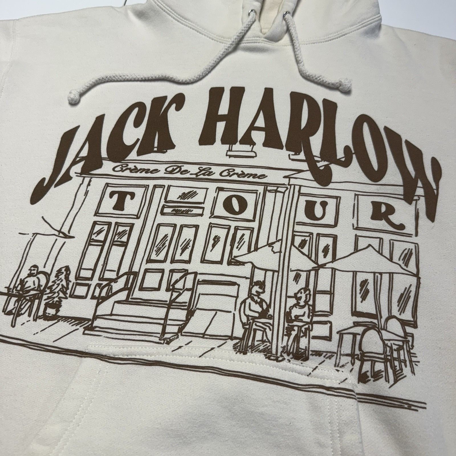 Rap Tees Jack Harlow Creme de la Creme Tour Hoodie Sweatshirt XL 25.5 Size US XL / EU 56 / 4 - 5 Thumbnail