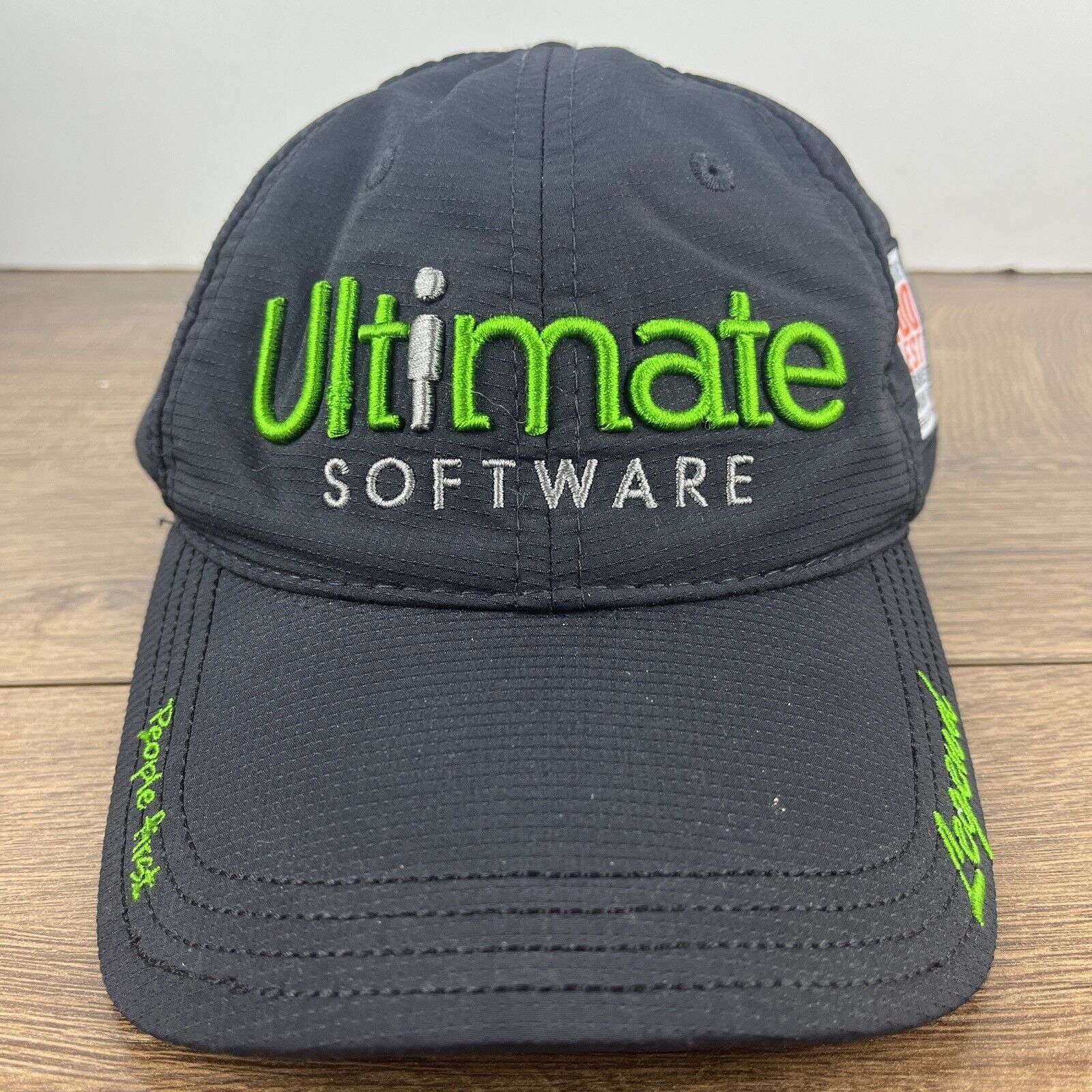 Other Ultimate Software Hat Black Hat Adjustable Adult Size Hat Bl Size ONE SIZE - 5 Thumbnail