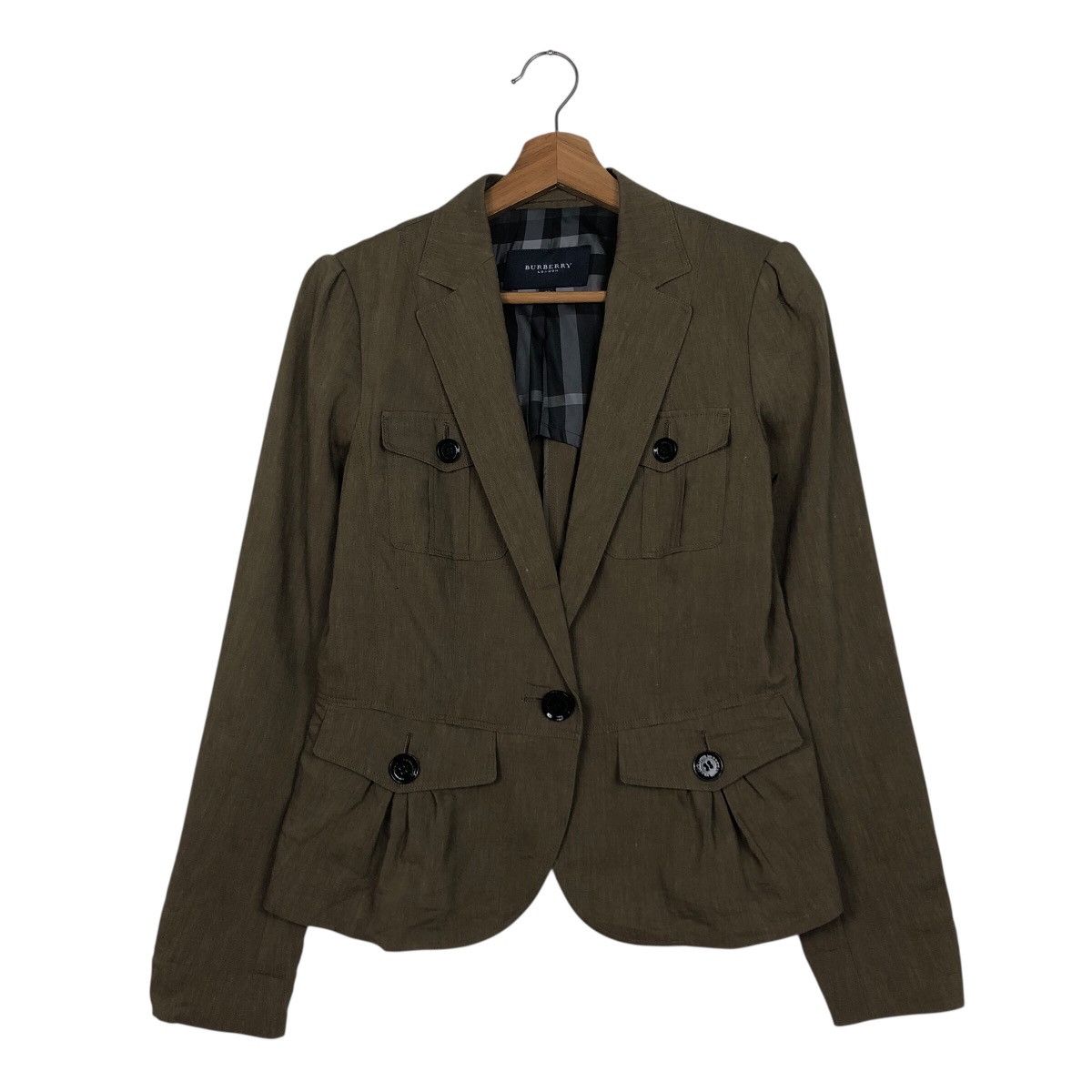 Burberry 📌Cropped Coats Jacket Burberry London Blanket Size M / US 6-8 / IT 42-44 - 2 Thumbnail
