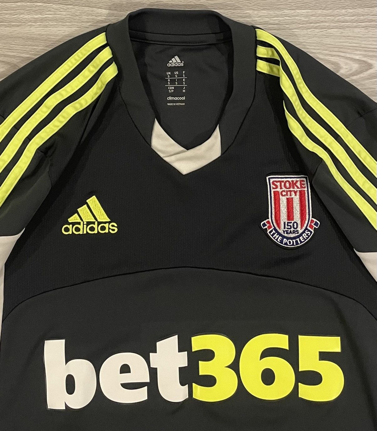 Adidas Adidas 2013/14 Stoke City Soccer Jersey Men’s Size Small Size US S / EU 44-46 / 1 - 2 Thumbnail