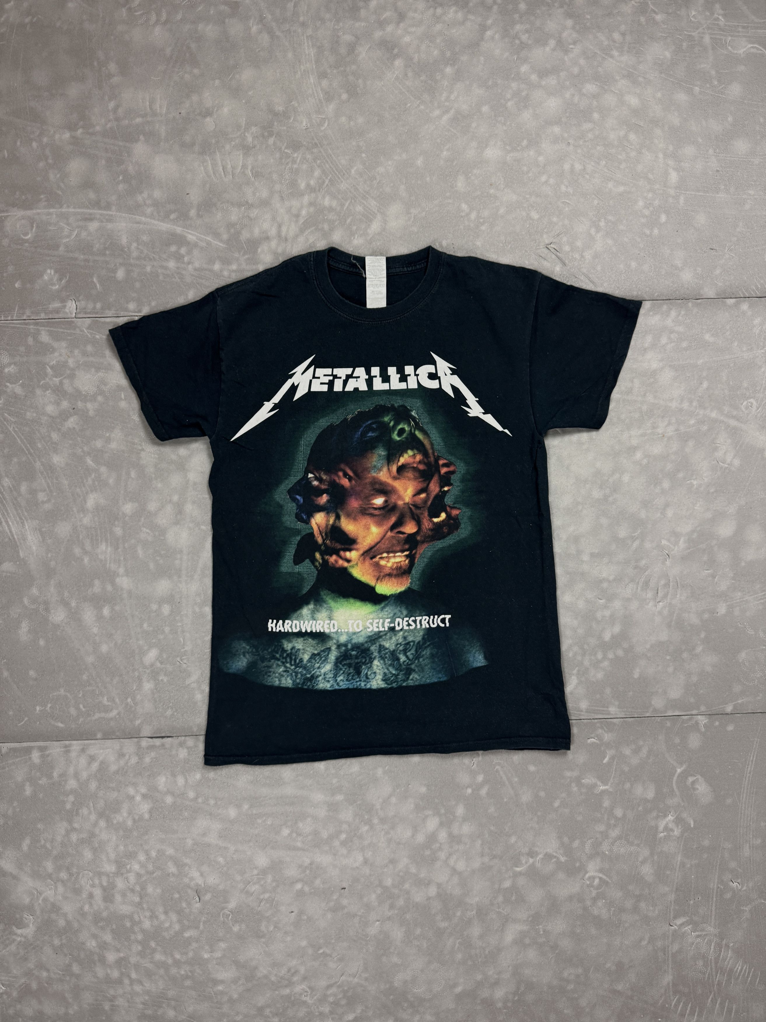 Metallica × Vintage Vintage Metallica big print T-shirt rock tee metal washed Size US M / EU 48-50 / 2 - 1 Thumbnail