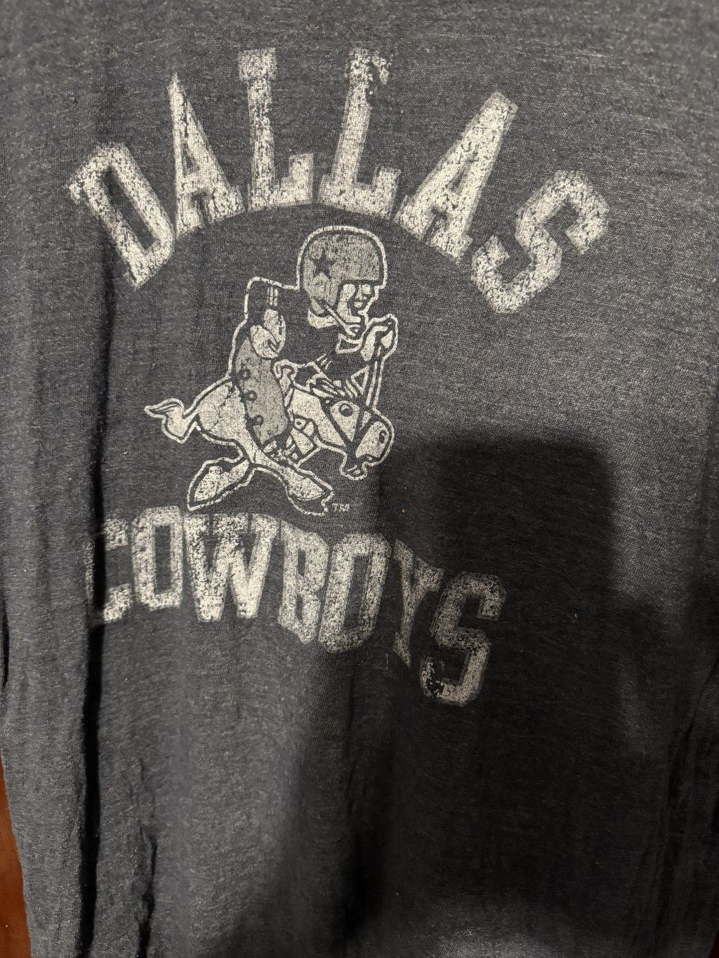 NFL Dallas Cowboys Vintage Logo T-Shirt Gray Men Szie M Size US M / EU 48-50 / 2 - 3 Thumbnail