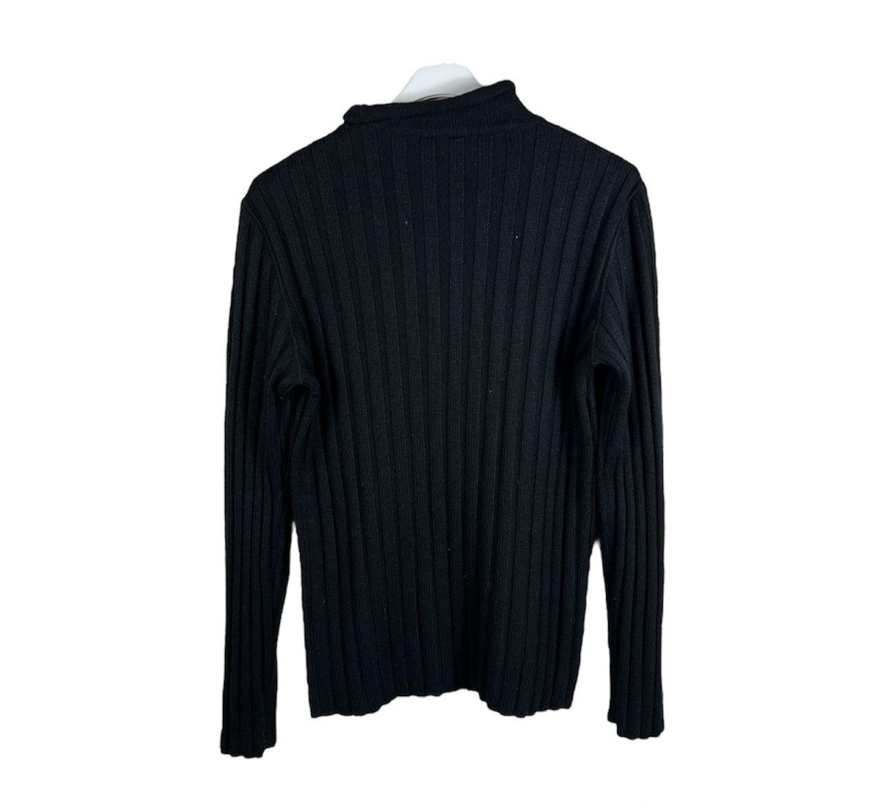 Giorgio Armani Vintage 90s Giorgio Armani jeans striped ribbed sweater Size US L / EU 52-54 / 3 - 2 Thumbnail