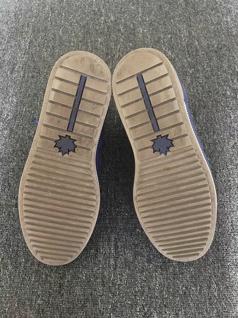 Dsquared2 Dsquared2 High-Top Blue Sneakers Size US 8.5 / EU 41-42 - 3 Thumbnail